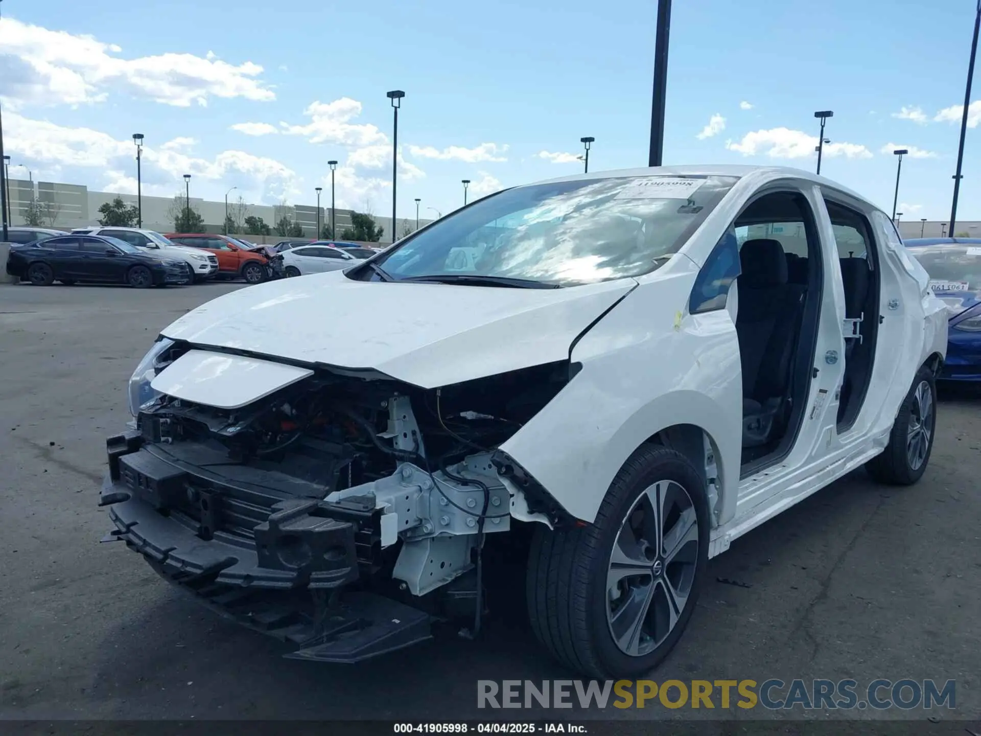 2 Фотография поврежденного автомобиля 1N4AZ1CP8KC317198 NISSAN LEAF 2019