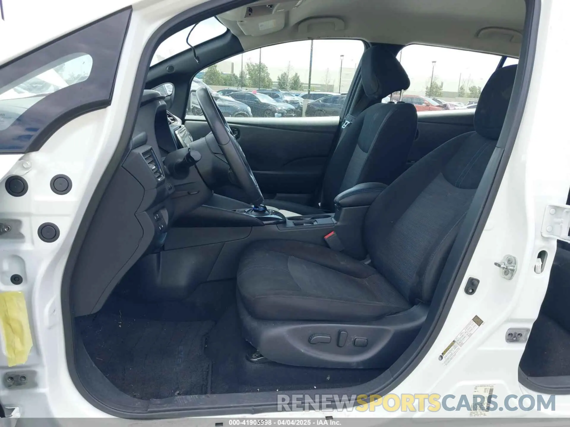 5 Фотография поврежденного автомобиля 1N4AZ1CP8KC317198 NISSAN LEAF 2019