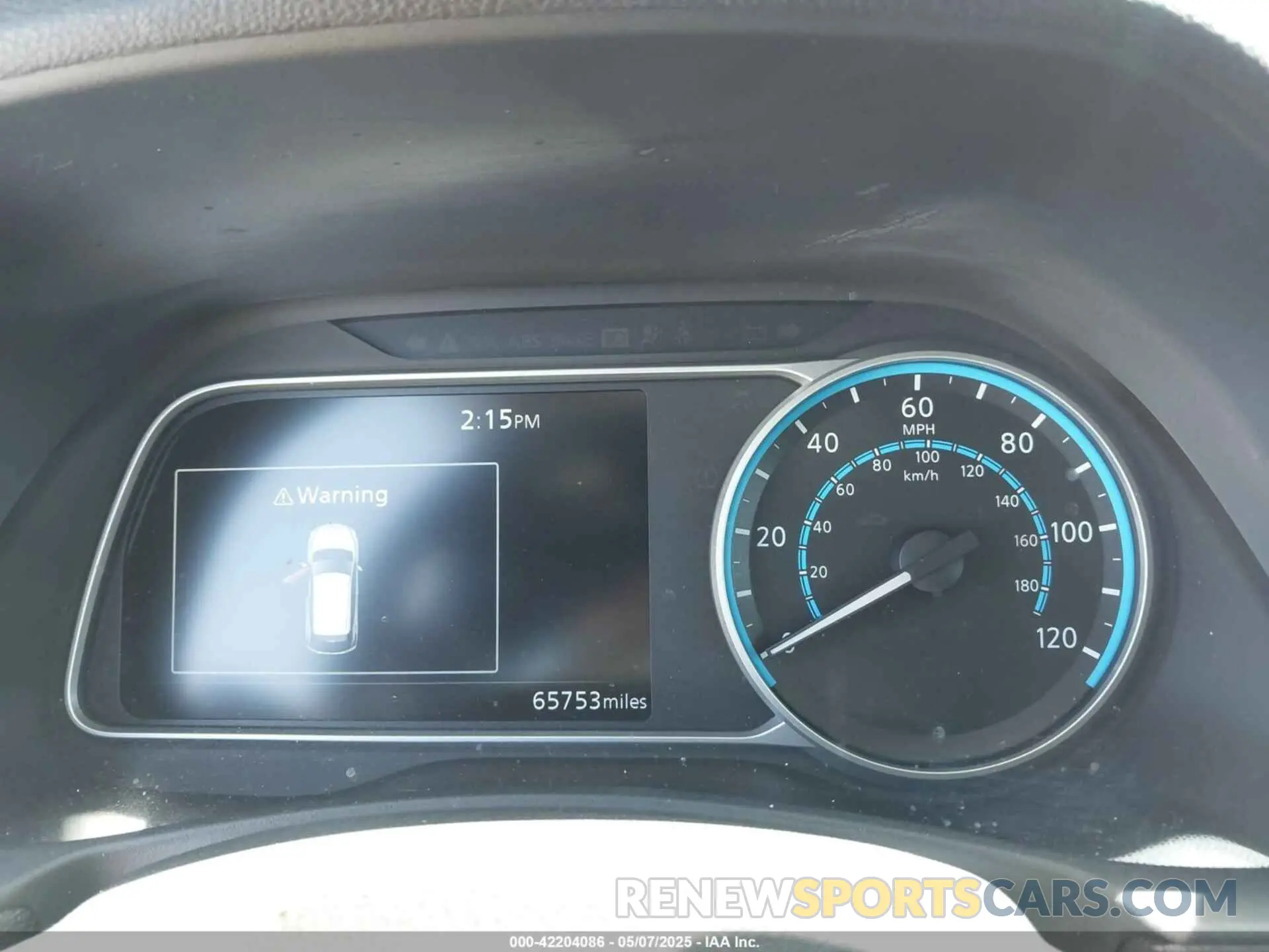 7 Photograph of a damaged car 1N4AZ1CP9KC303424 NISSAN LEAF 2019