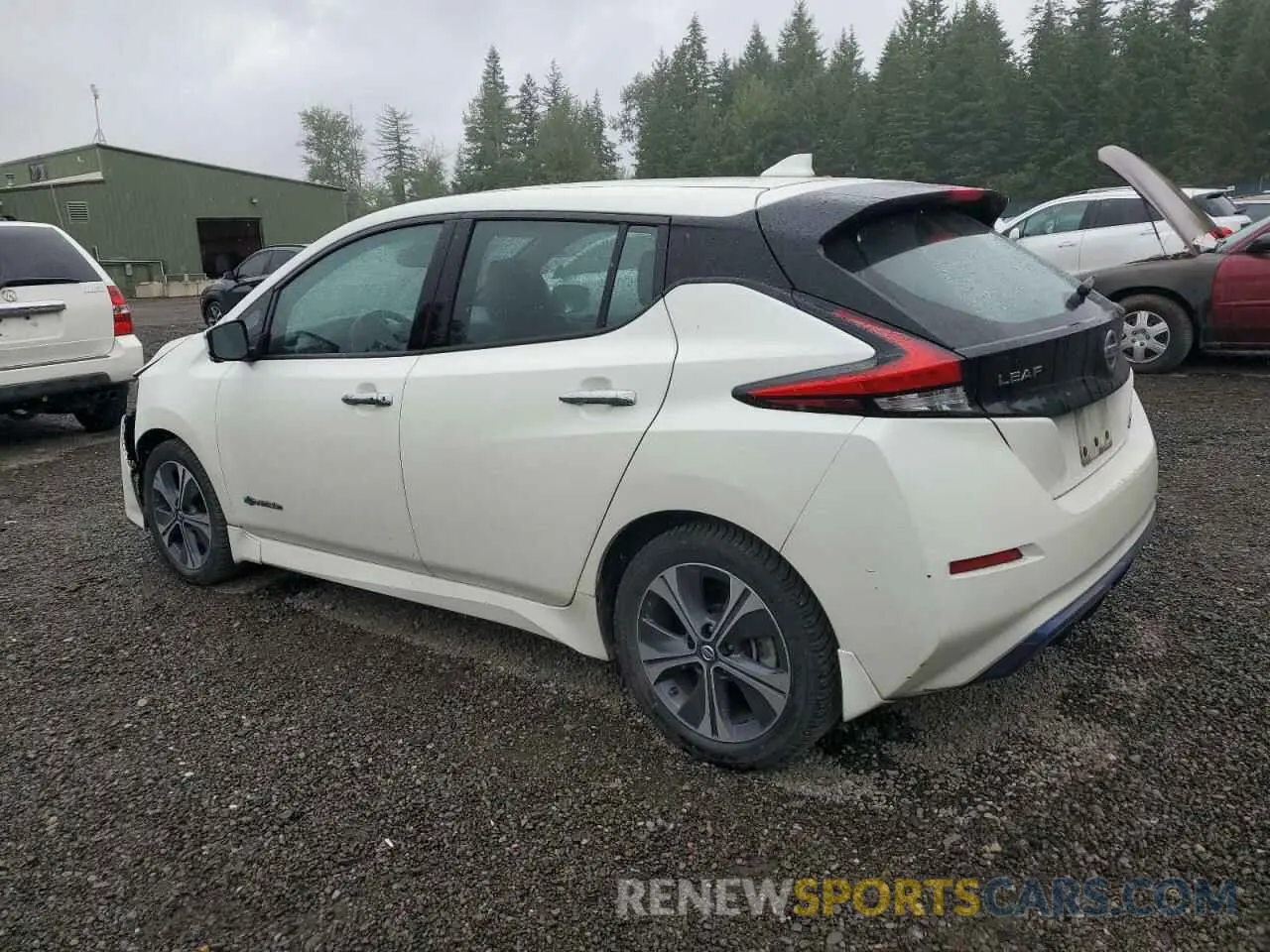 2 Photograph of a damaged car 1N4BZ1CP0KC310766 NISSAN LEAF 2019
