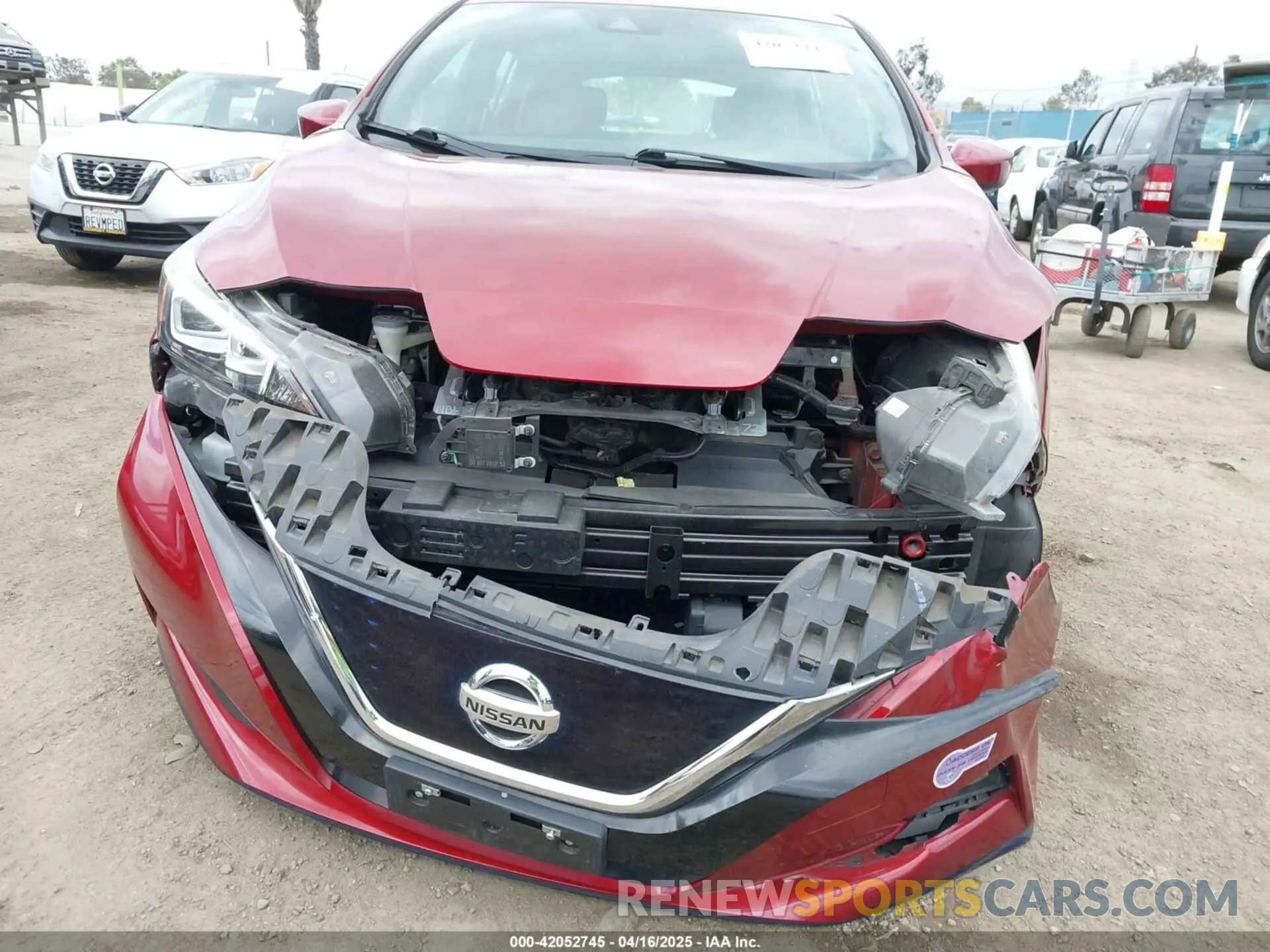 6 Photograph of a damaged car 1N4BZ1CP9KC311818 NISSAN LEAF 2019