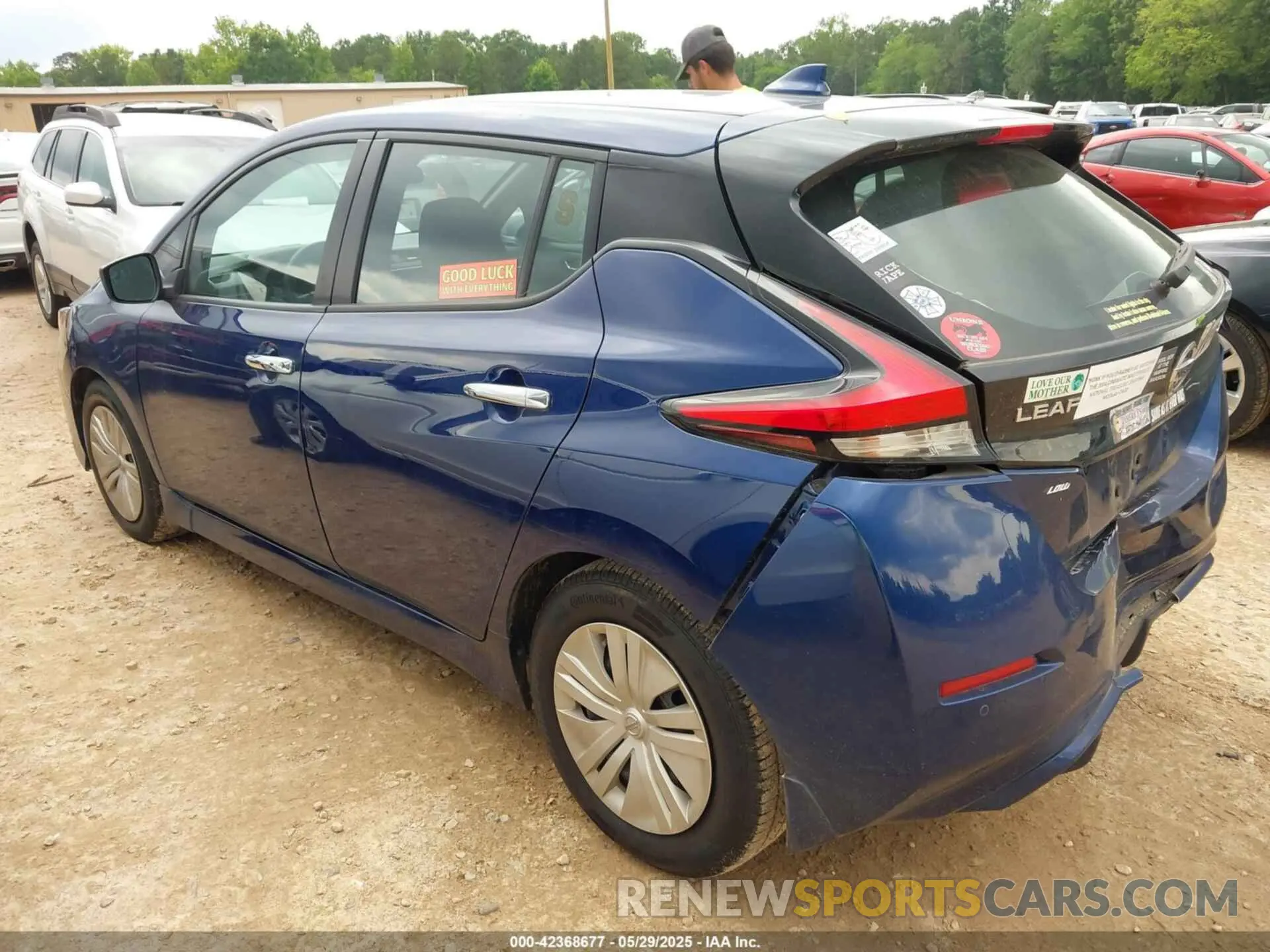 3 Фотография поврежденного автомобиля 1N4AZ1BP2LC311707 NISSAN LEAF 2020