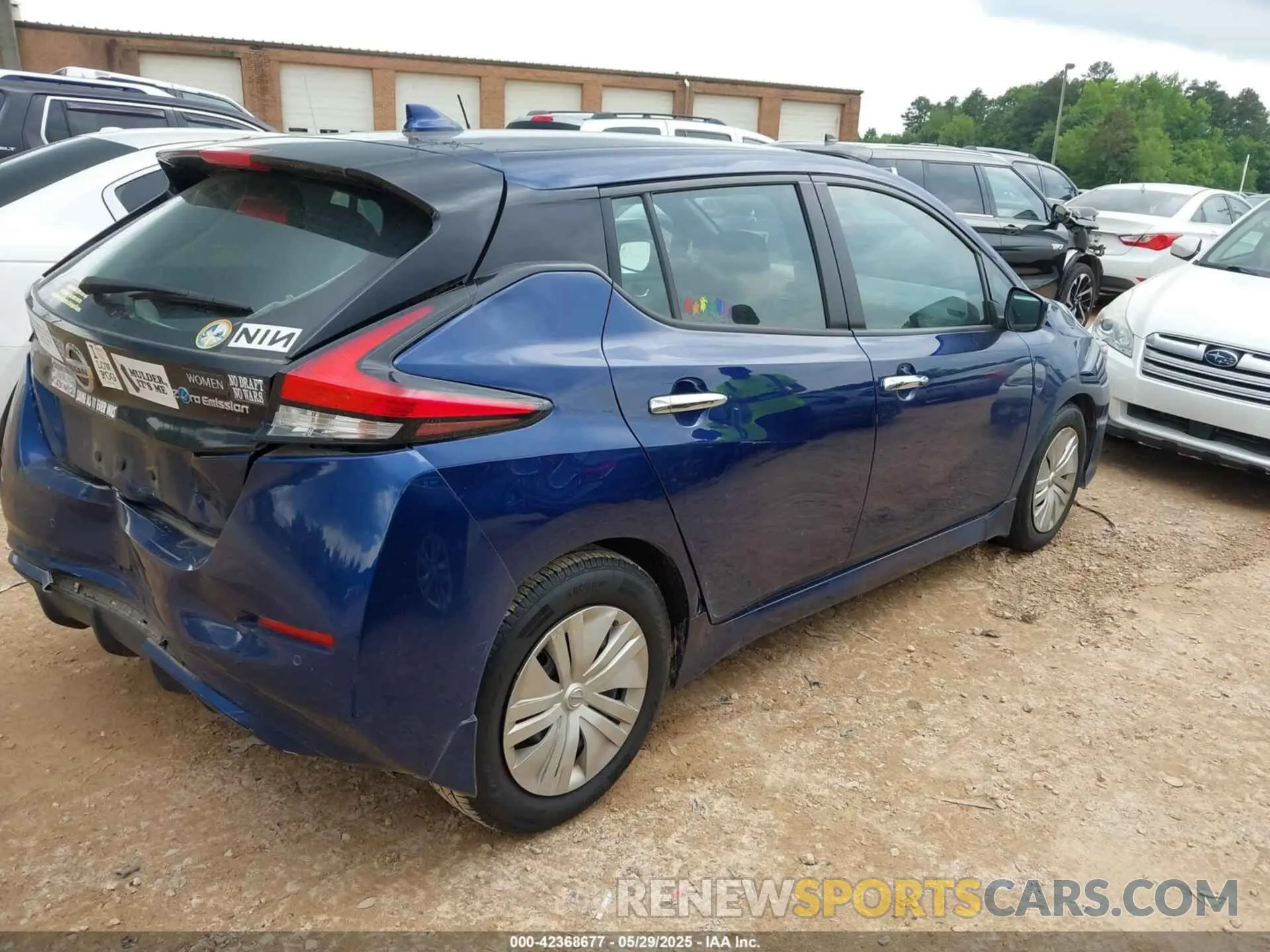 4 Фотография поврежденного автомобиля 1N4AZ1BP2LC311707 NISSAN LEAF 2020