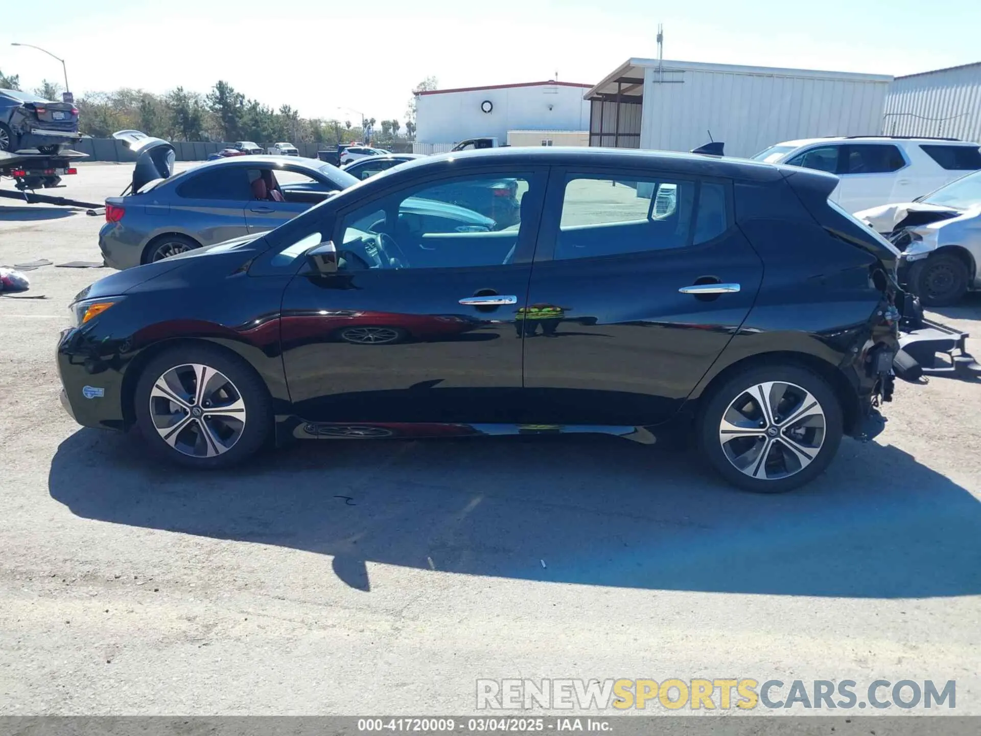 15 Photograph of a damaged car 1N4AZ1CP7LC304931 NISSAN LEAF 2020