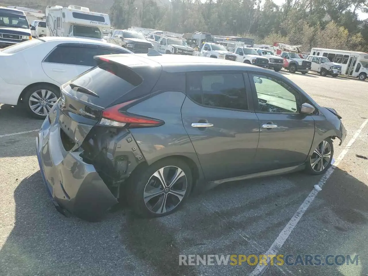3 Photograph of a damaged car 1N4AZ1CPXLC306981 NISSAN LEAF 2020