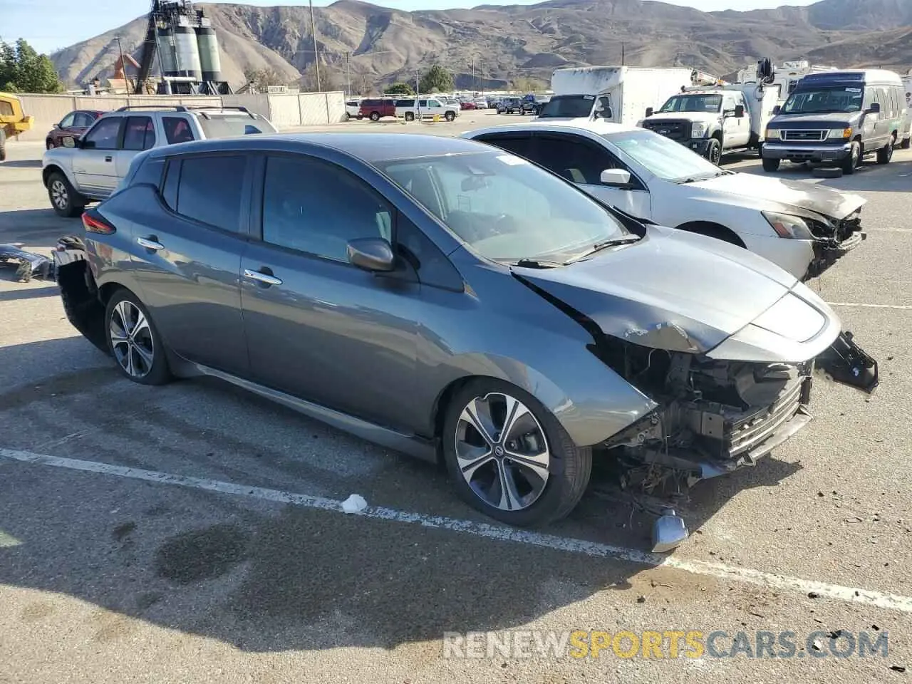 4 Photograph of a damaged car 1N4AZ1CPXLC306981 NISSAN LEAF 2020