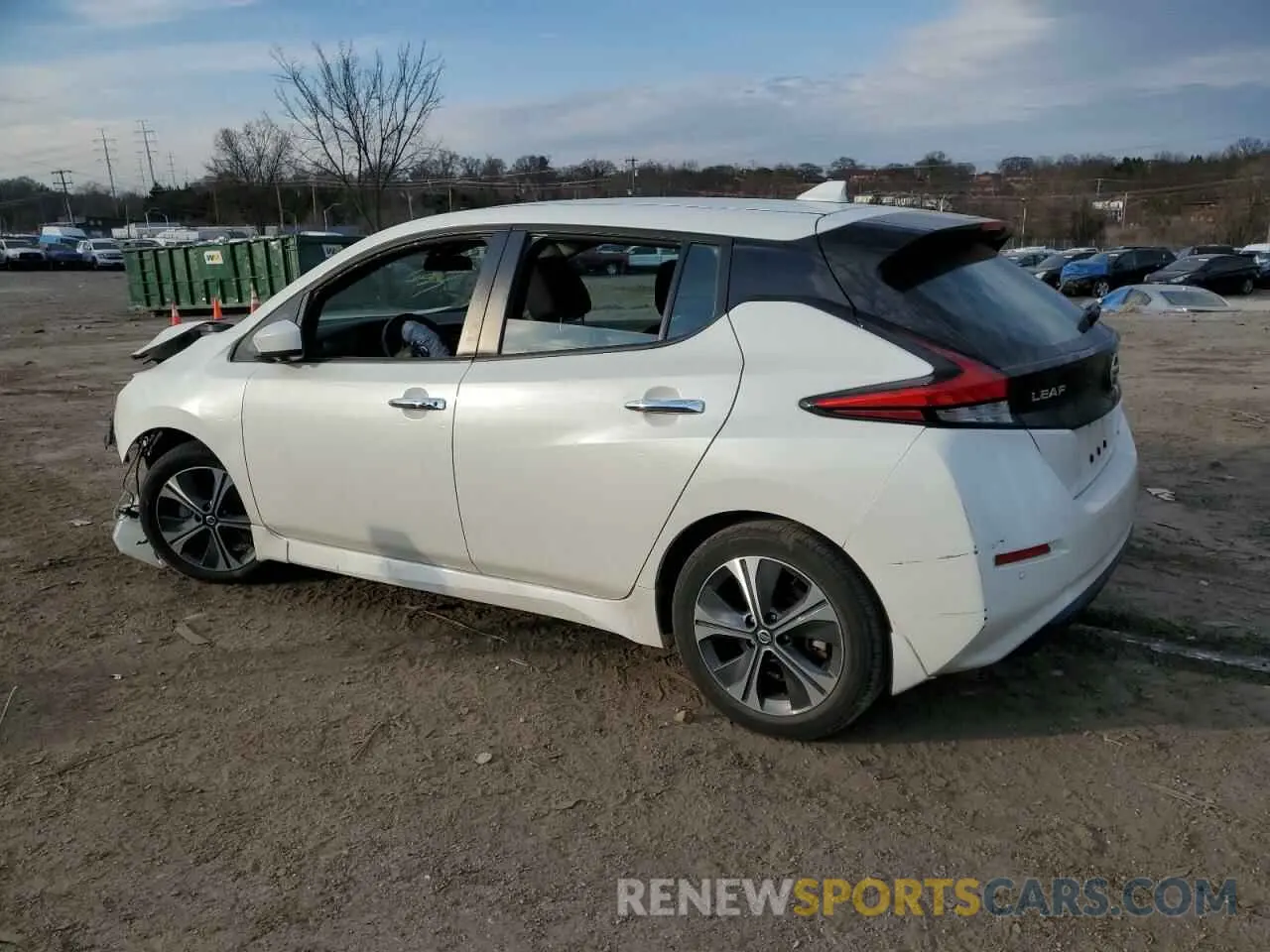 2 Photograph of a damaged car 1N4AZ1CPXLC311484 NISSAN LEAF 2020