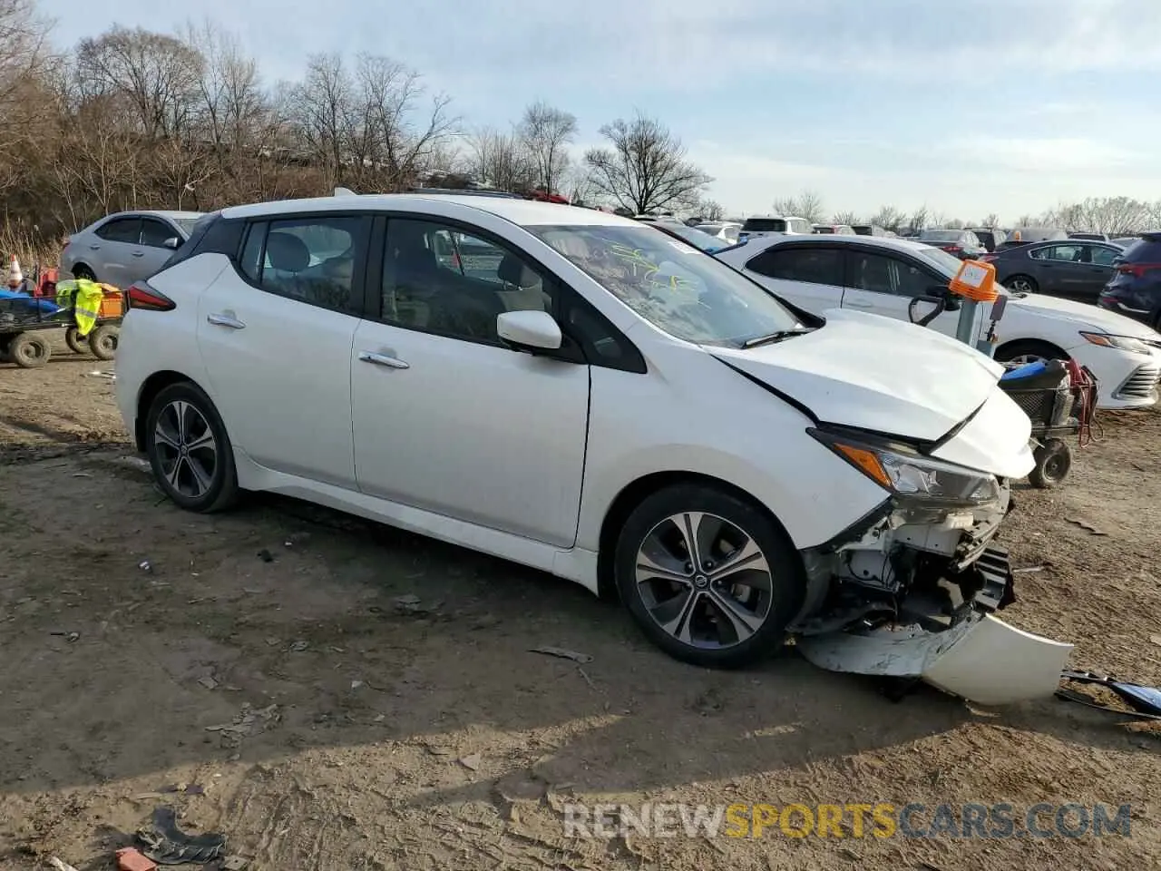 4 Photograph of a damaged car 1N4AZ1CPXLC311484 NISSAN LEAF 2020