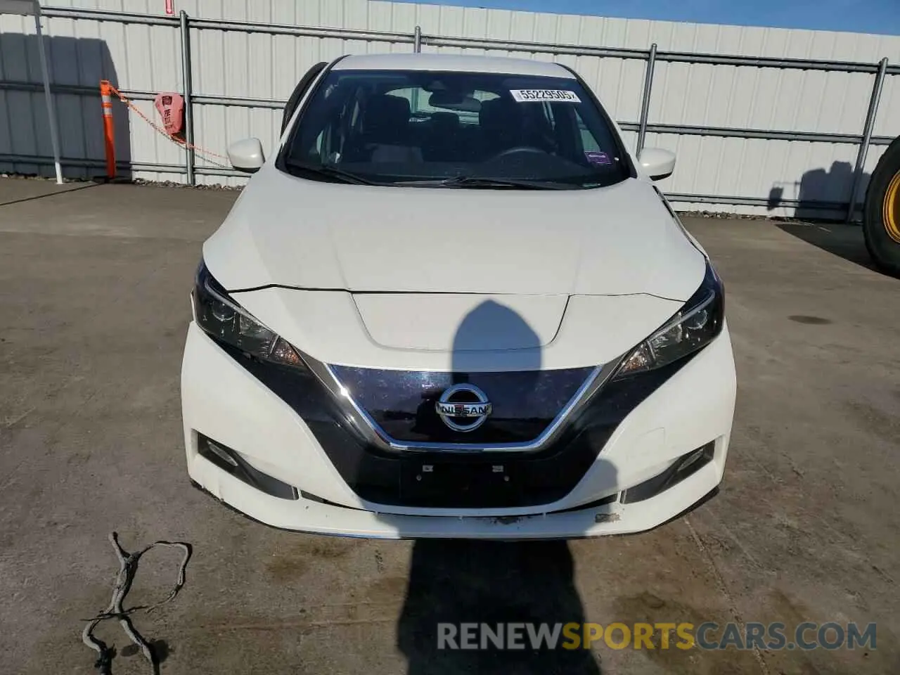 5 Photograph of a damaged car 1N4BZ1CP2LC307711 NISSAN LEAF 2020