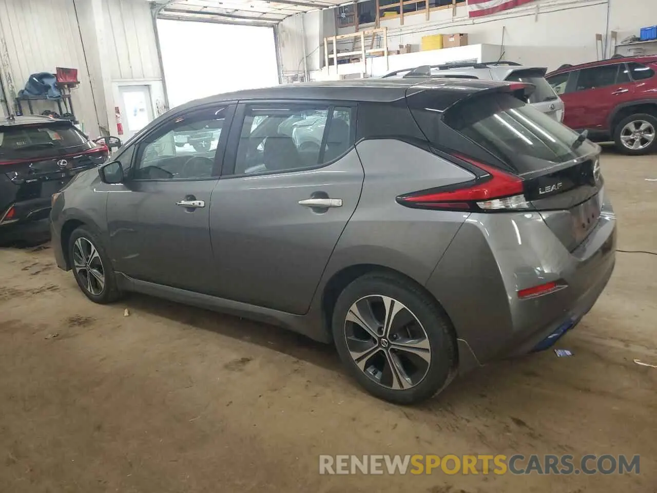 2 Photograph of a damaged car 1N4BZ1CP7LC311088 NISSAN LEAF 2020