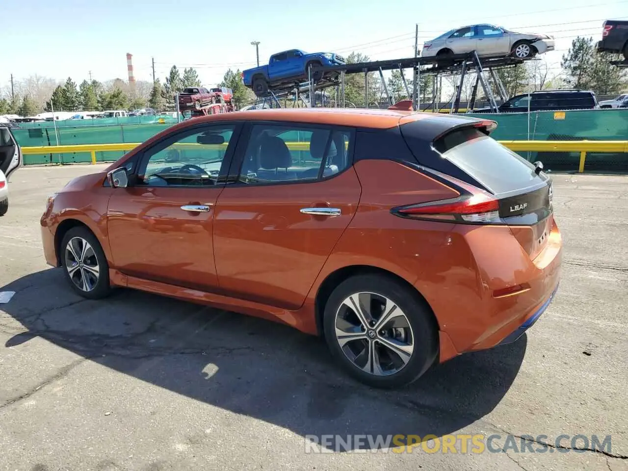 2 Фотография поврежденного автомобиля 1N4BZ1DP3LC311507 NISSAN LEAF 2020
