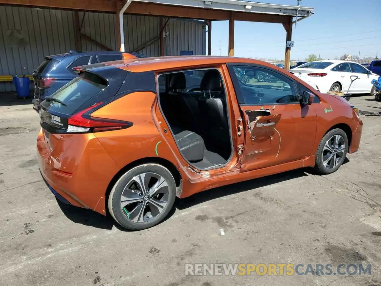 3 Фотография поврежденного автомобиля 1N4BZ1DP3LC311507 NISSAN LEAF 2020