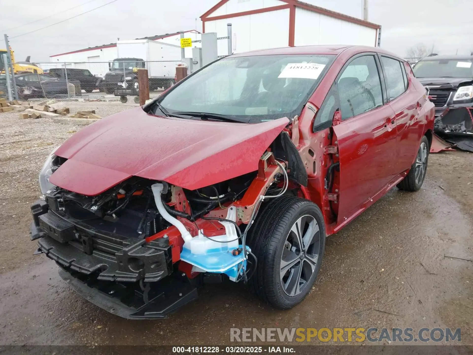 2 Photograph of a damaged car 1N4BZ1DP4LC304940 NISSAN LEAF 2020