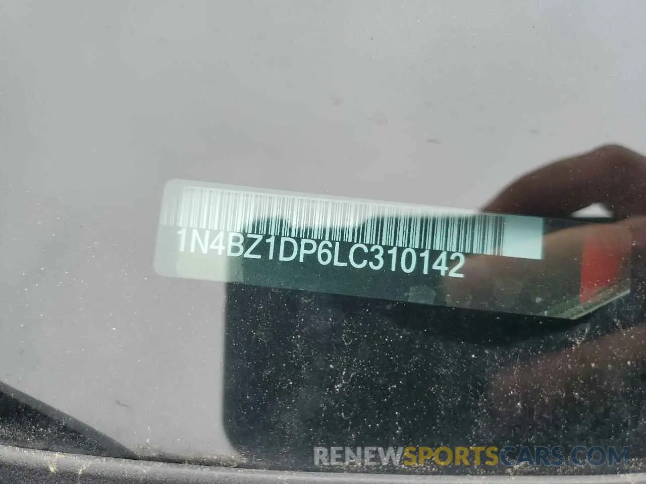 12 Photograph of a damaged car 1N4BZ1DP6LC310142 NISSAN LEAF 2020