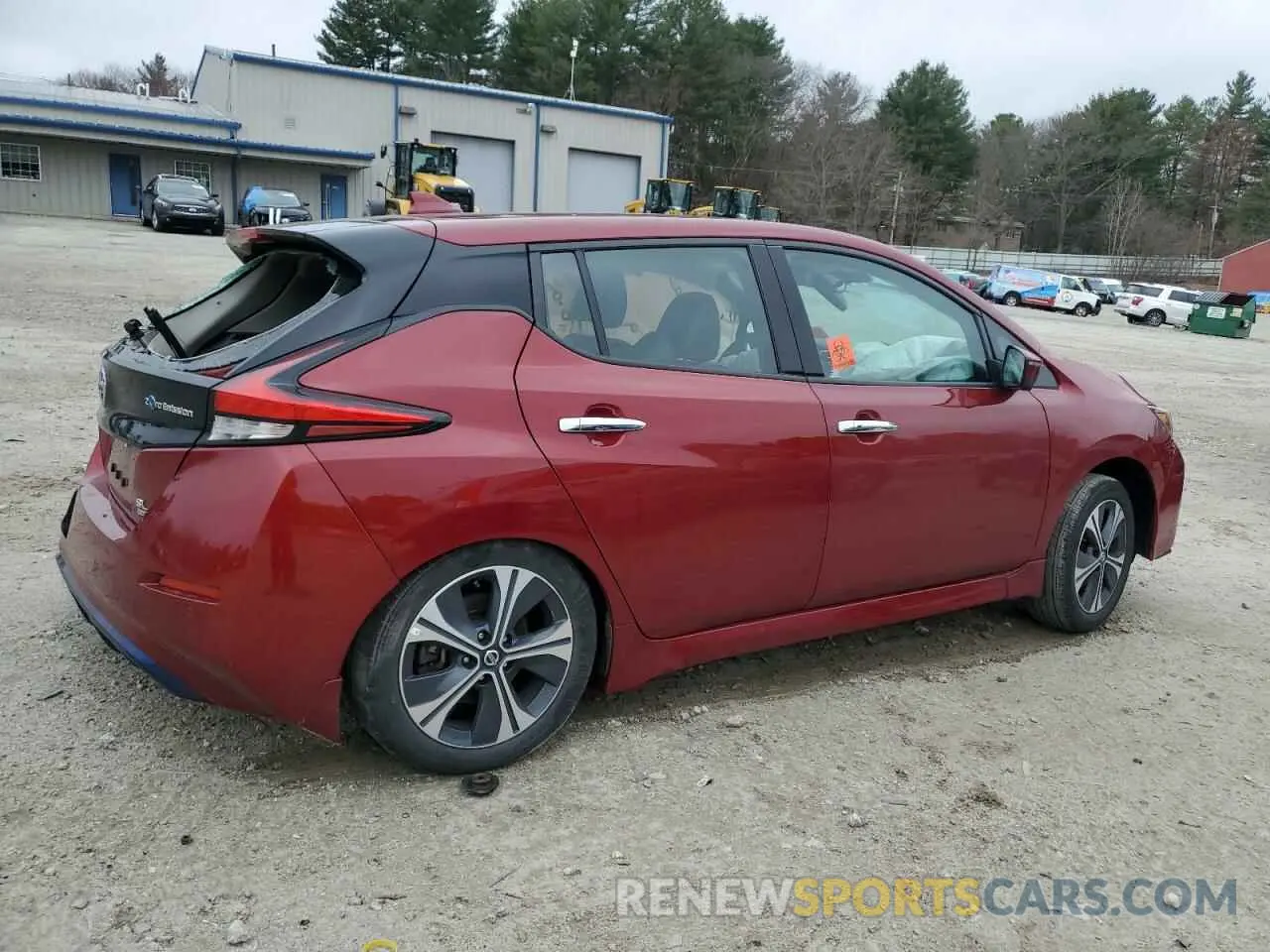 3 Photograph of a damaged car 1N4BZ1DP6LC310142 NISSAN LEAF 2020