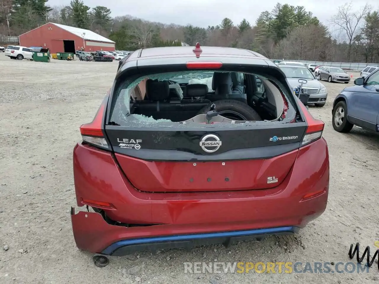 6 Photograph of a damaged car 1N4BZ1DP6LC310142 NISSAN LEAF 2020