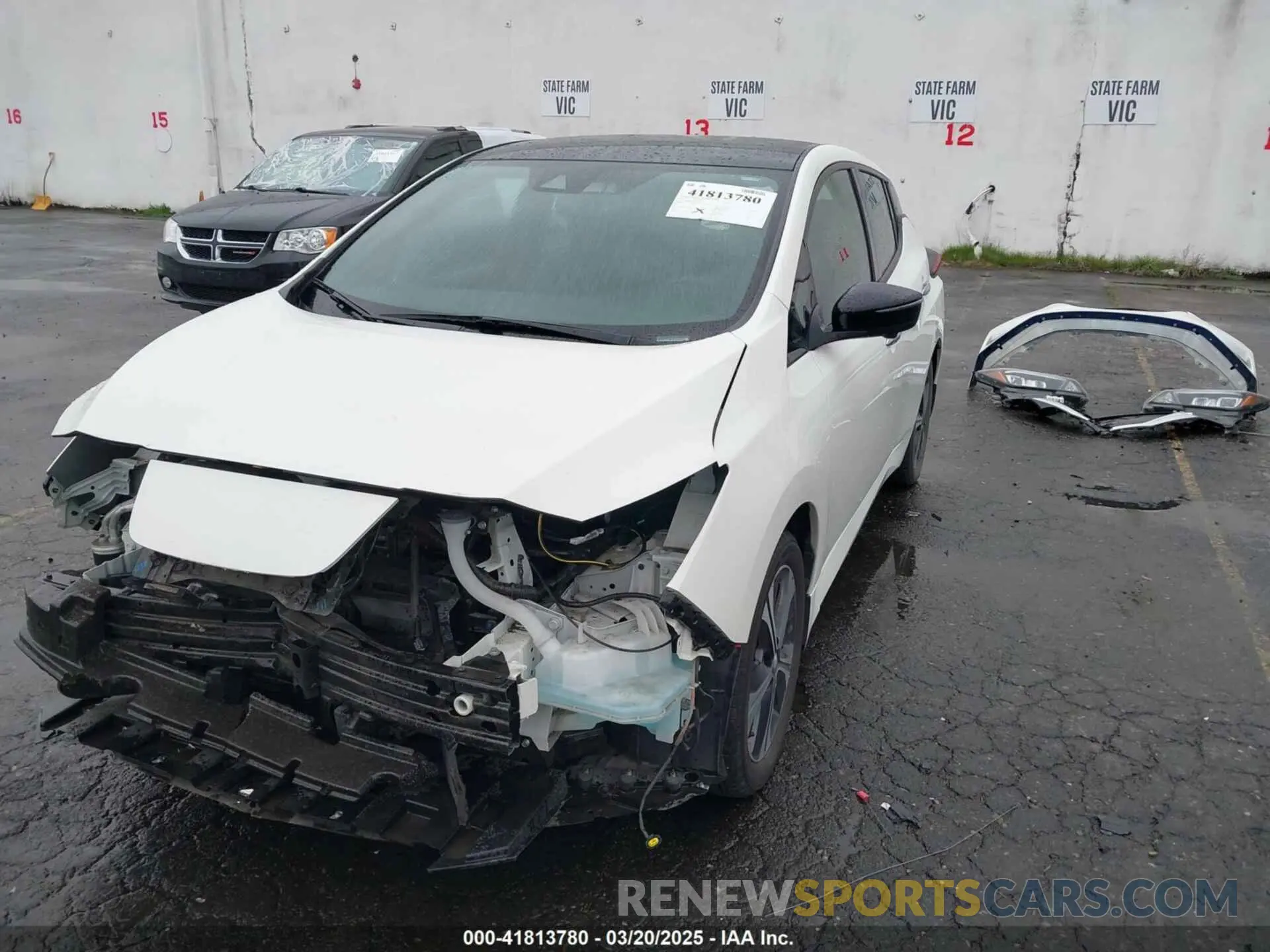 6 Photograph of a damaged car 1N4BZ1DPXLC309172 NISSAN LEAF 2020