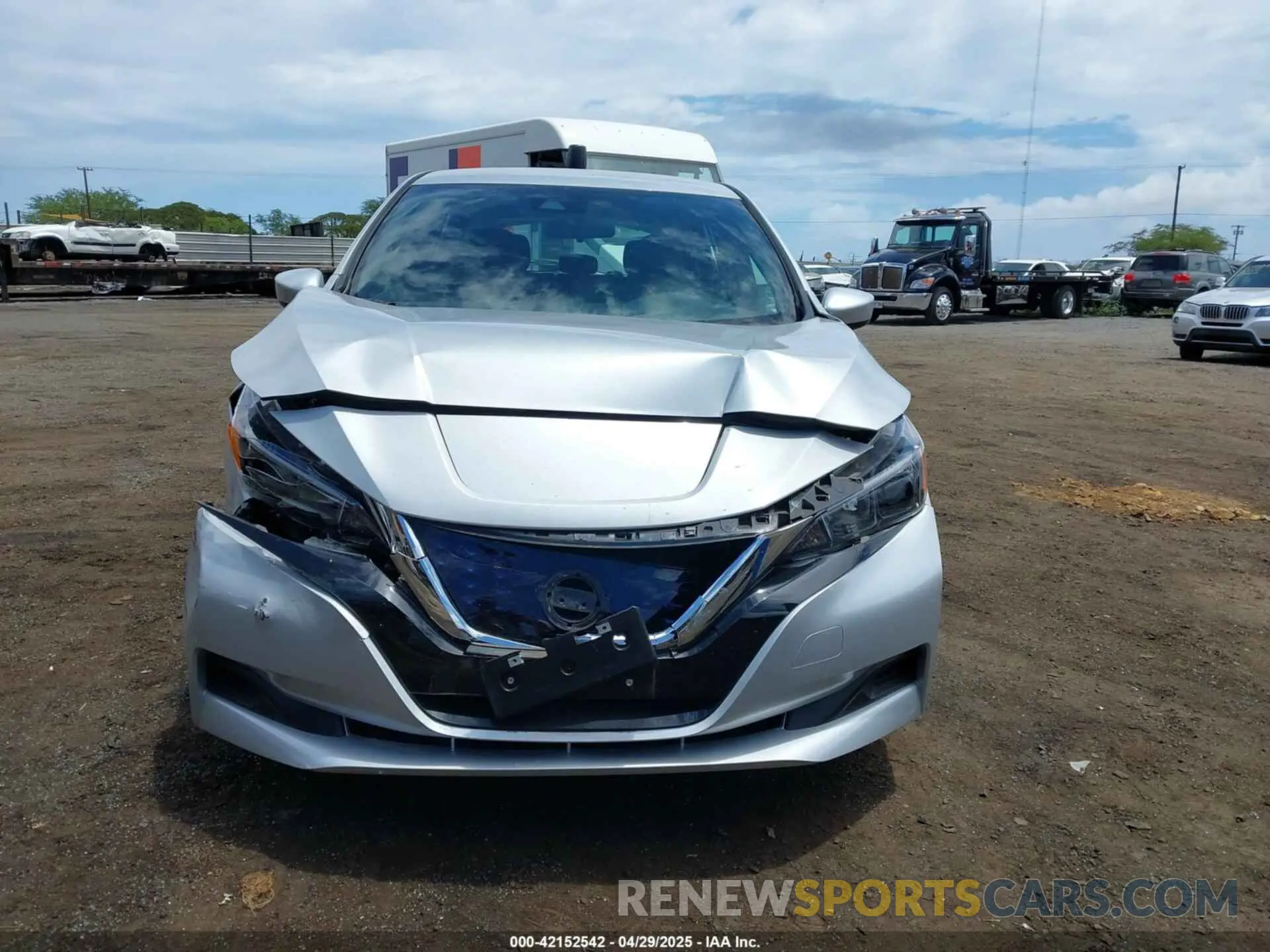 6 Photograph of a damaged car 1N4AZ1BV1MC554277 NISSAN LEAF 2021