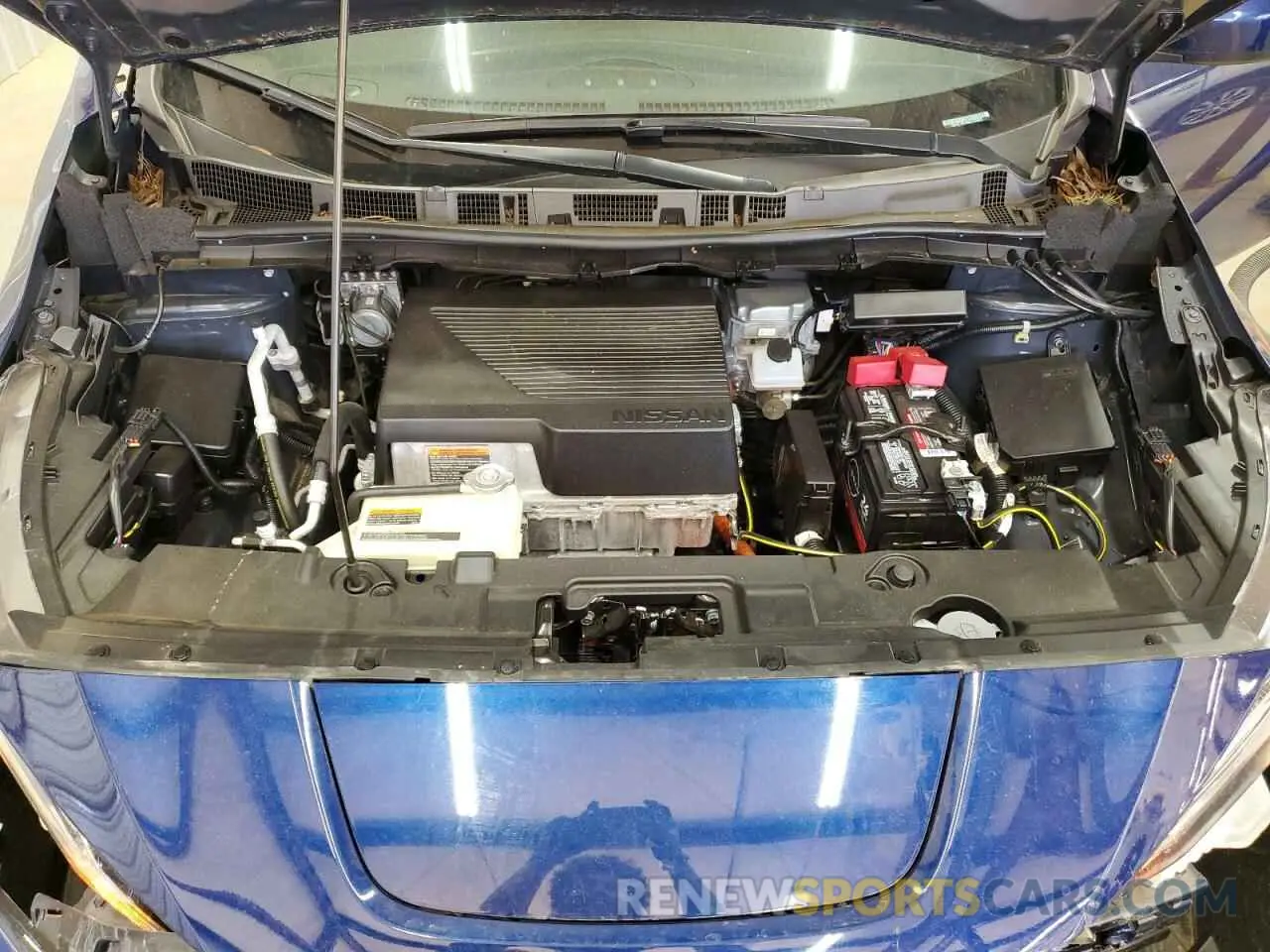 11 Photograph of a damaged car 1N4AZ1BV9MC555063 NISSAN LEAF 2021