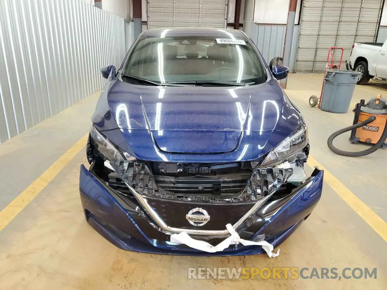 5 Photograph of a damaged car 1N4AZ1BV9MC555063 NISSAN LEAF 2021