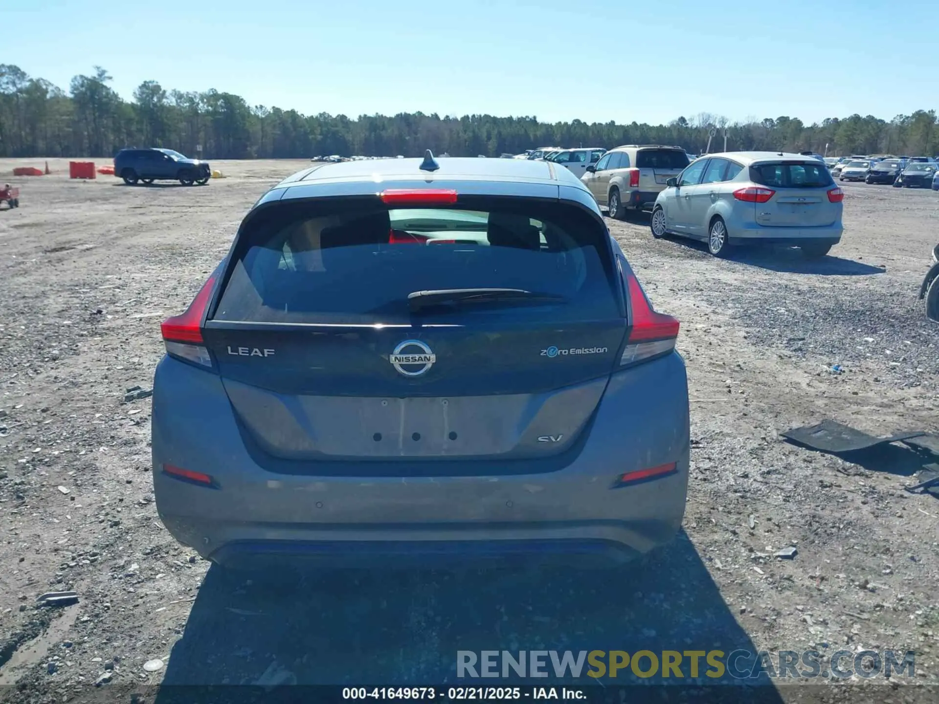 15 Фотография поврежденного автомобиля 1N4AZ1CV0MC554964 NISSAN LEAF 2021