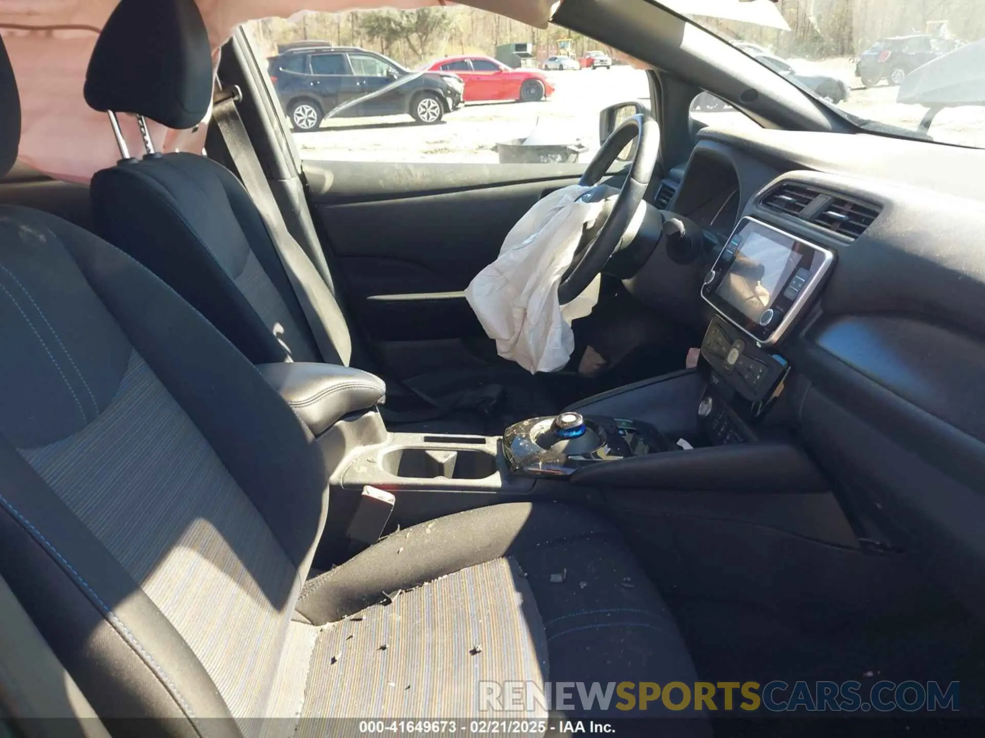 5 Фотография поврежденного автомобиля 1N4AZ1CV0MC554964 NISSAN LEAF 2021