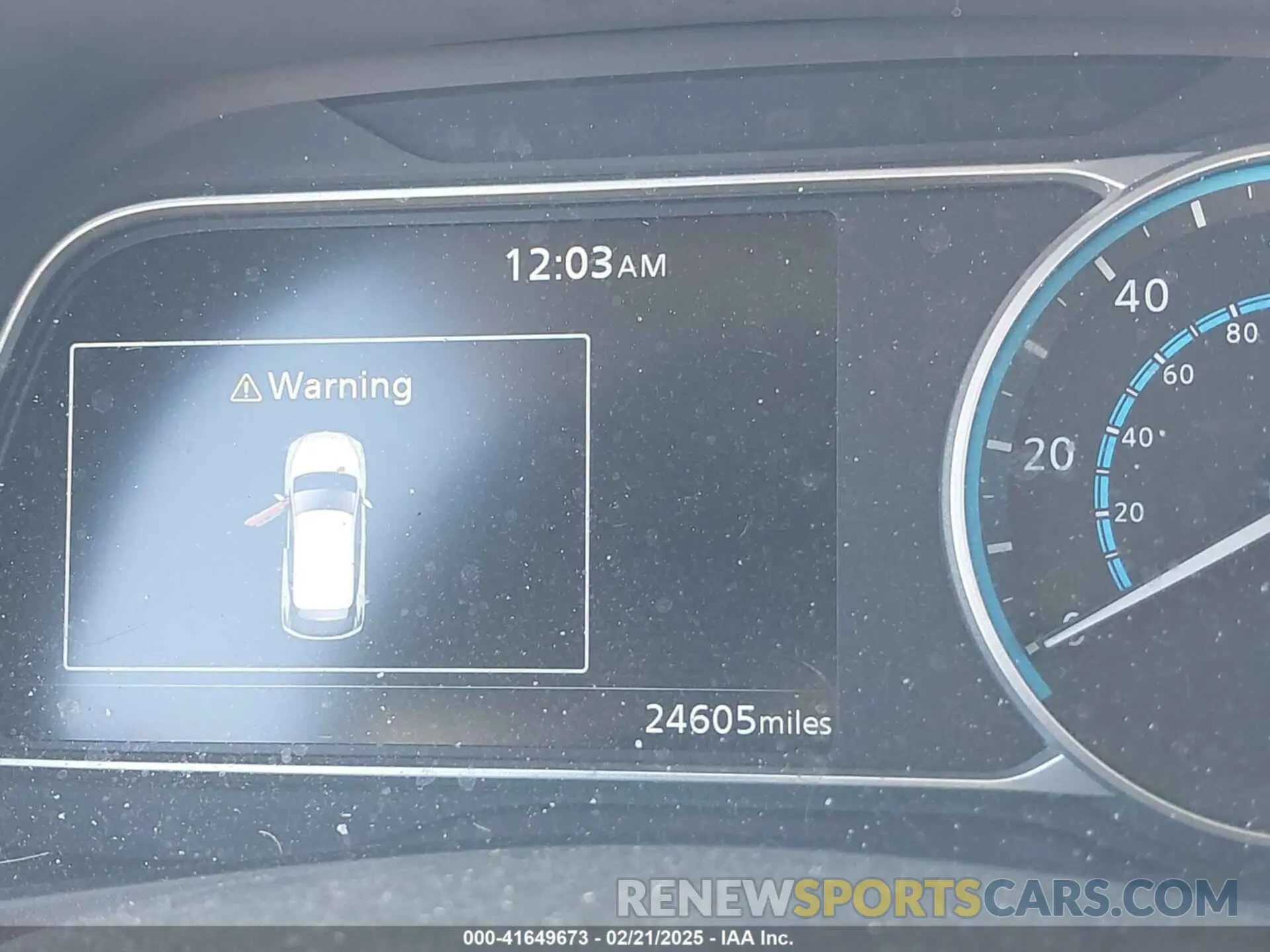 7 Фотография поврежденного автомобиля 1N4AZ1CV0MC554964 NISSAN LEAF 2021