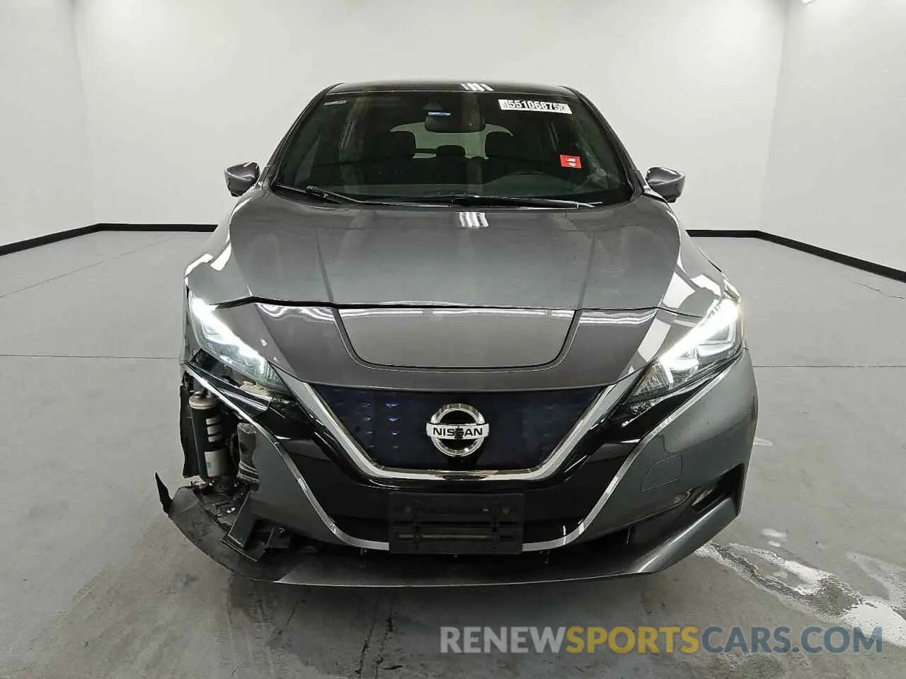 5 Фотография поврежденного автомобиля 1N4AZ1CV8MC551908 NISSAN LEAF 2021