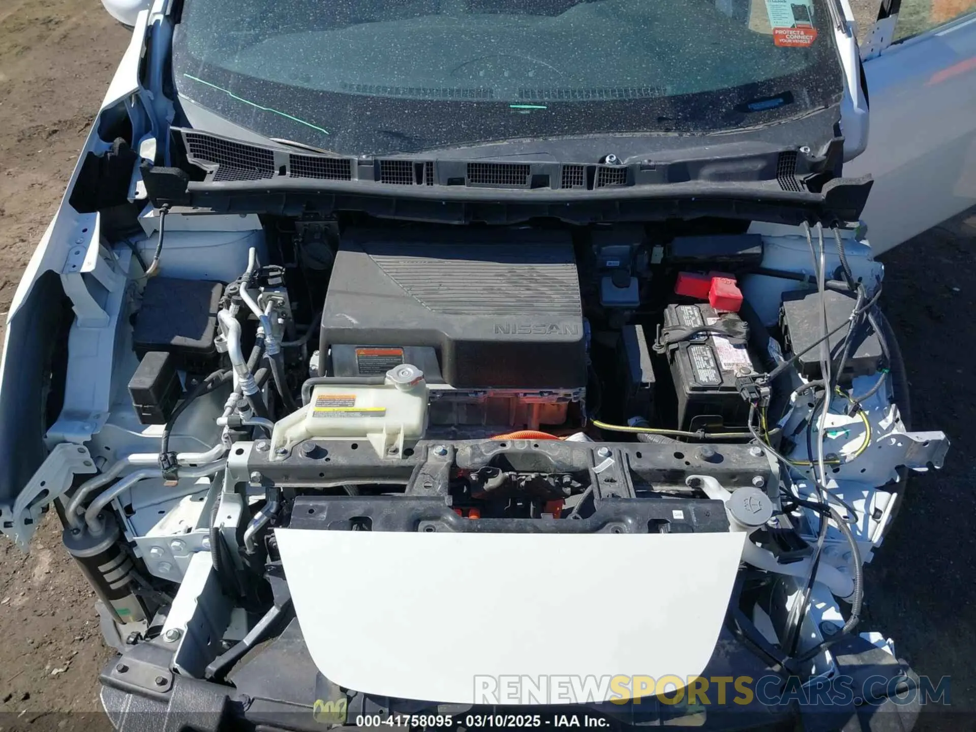 10 Фотография поврежденного автомобиля 1N4AZ1CV8MC556168 NISSAN LEAF 2021
