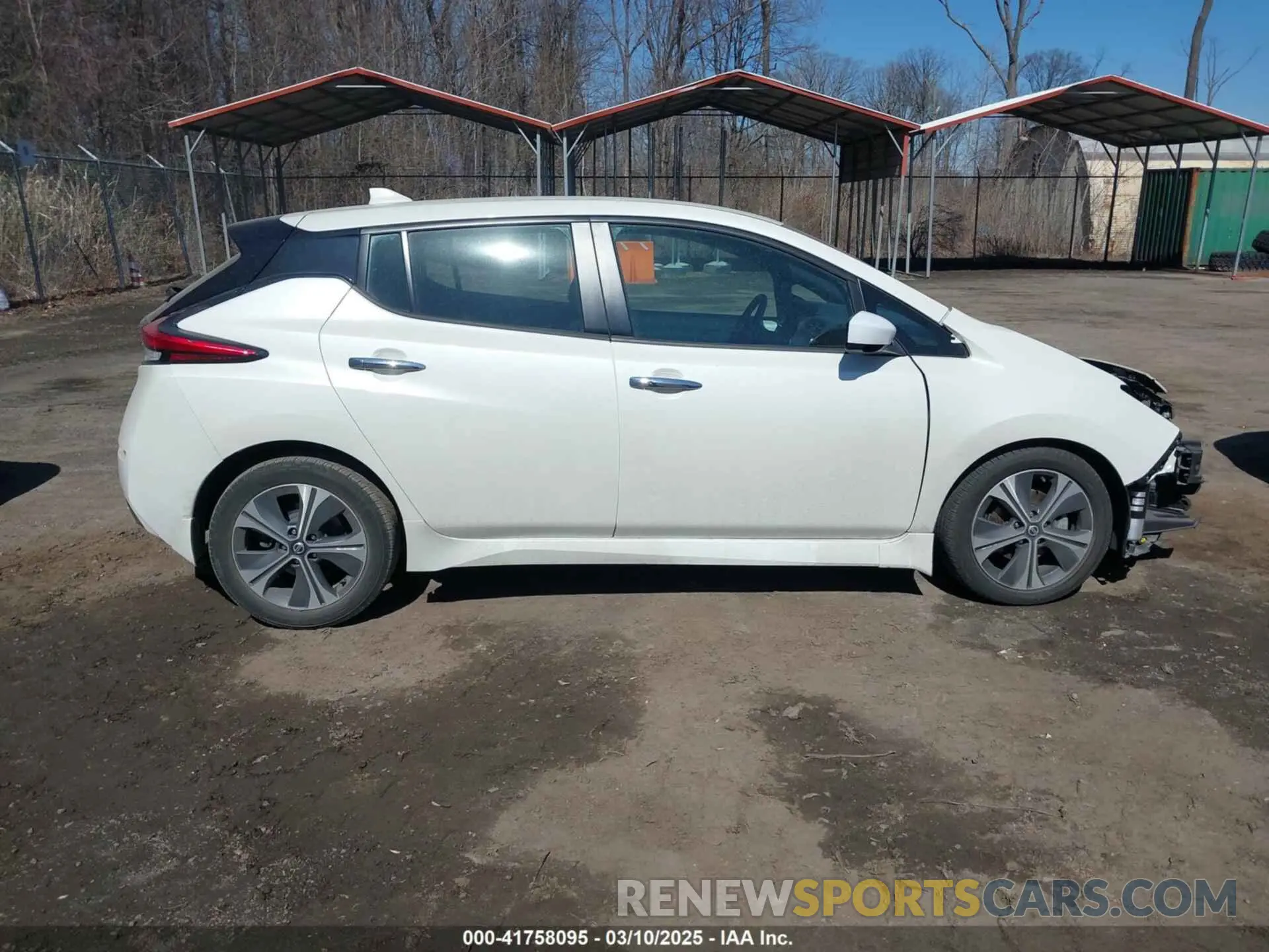 14 Фотография поврежденного автомобиля 1N4AZ1CV8MC556168 NISSAN LEAF 2021