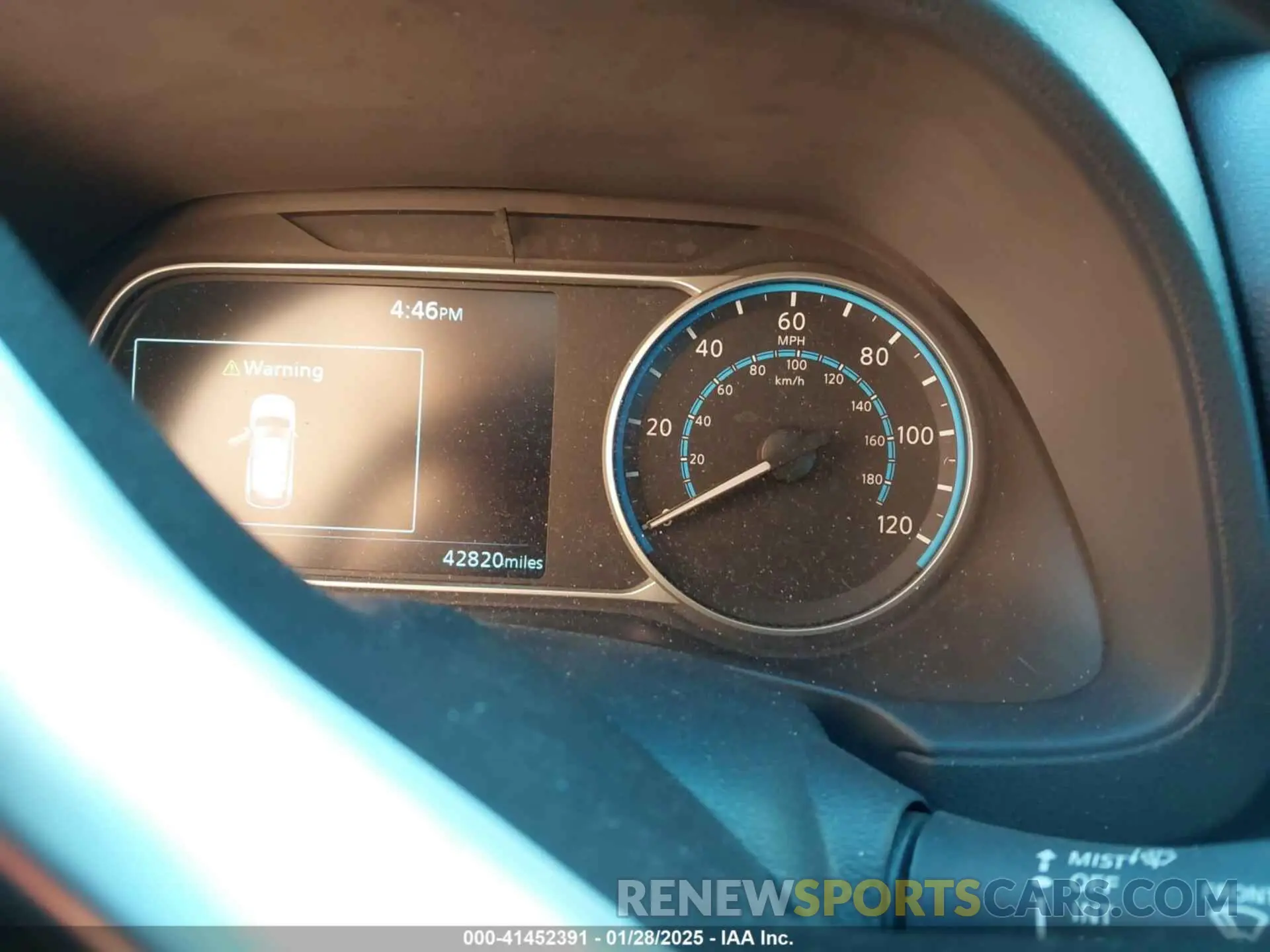 7 Photograph of a damaged car 1N4AZ1CVXMC553479 NISSAN LEAF 2021