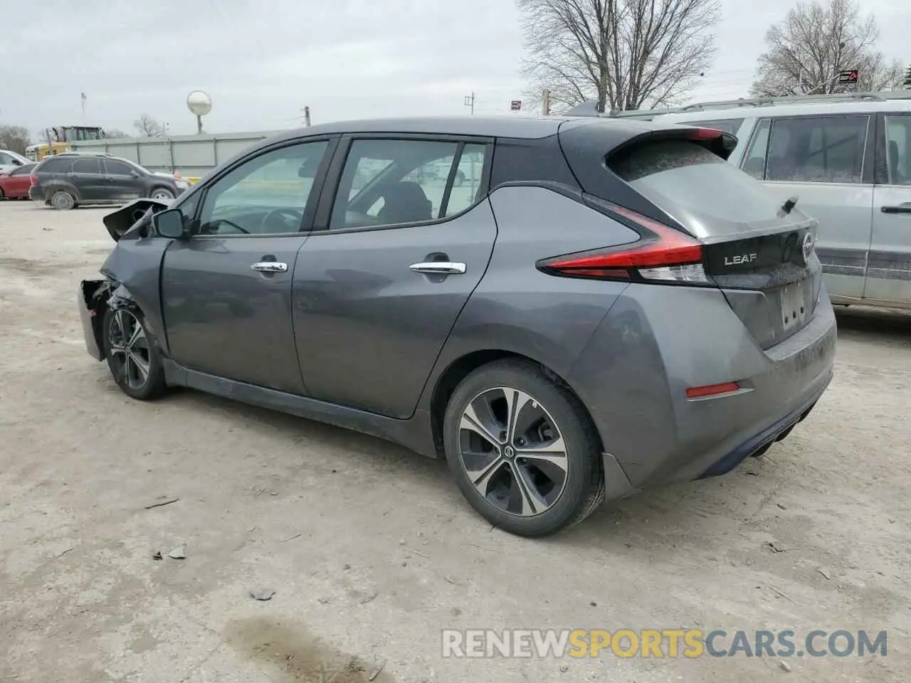 2 Фотография поврежденного автомобиля 1N4AZ1CVXMC556009 NISSAN LEAF 2021