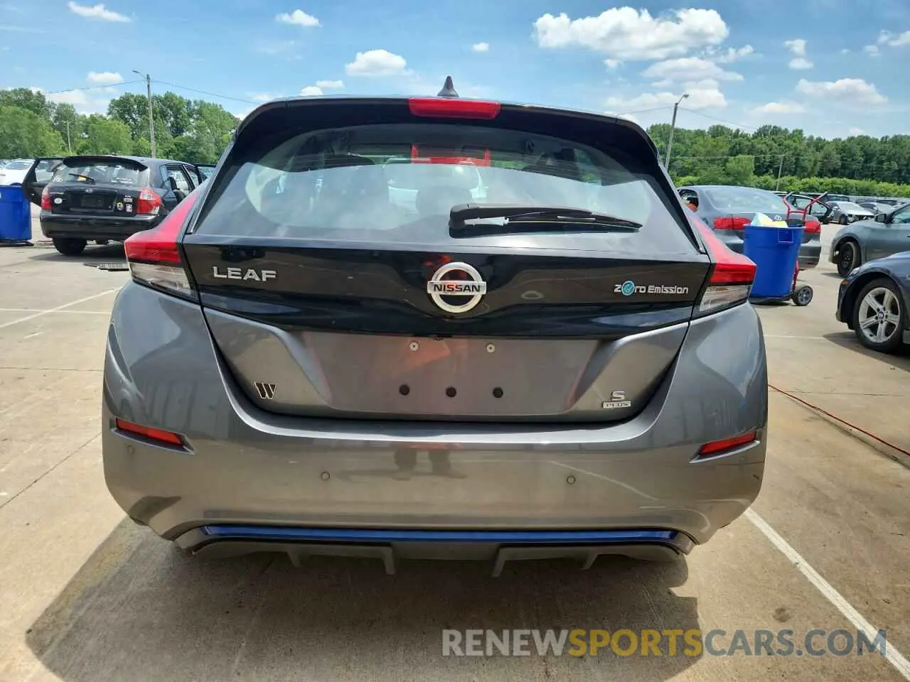 6 Фотография поврежденного автомобиля 1N4BZ1BV0MC554842 NISSAN LEAF 2021