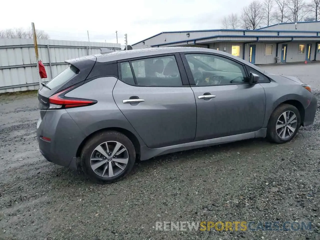 3 Фотография поврежденного автомобиля 1N4BZ1BV3MC555502 NISSAN LEAF 2021