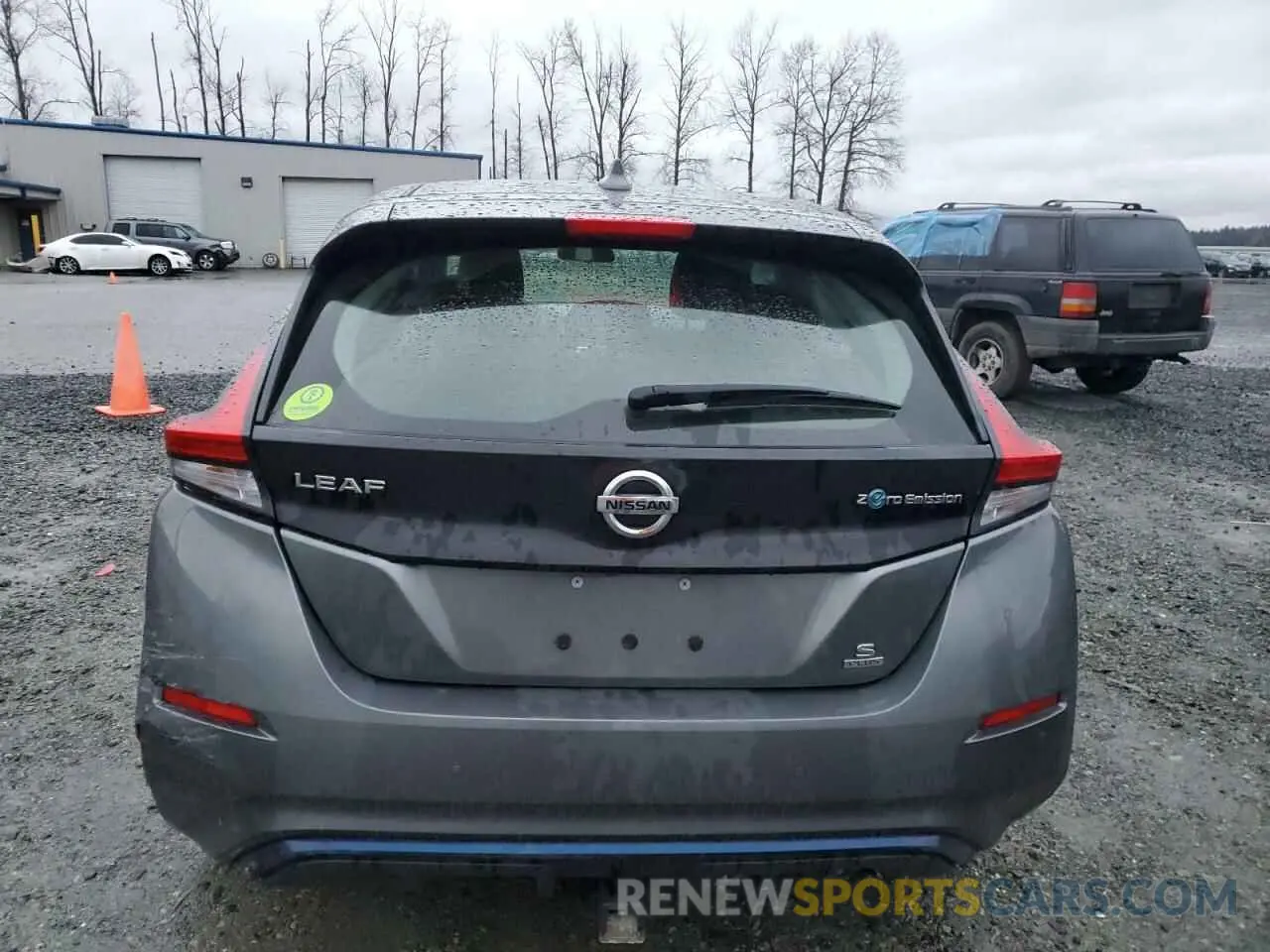 6 Фотография поврежденного автомобиля 1N4BZ1BV3MC555502 NISSAN LEAF 2021