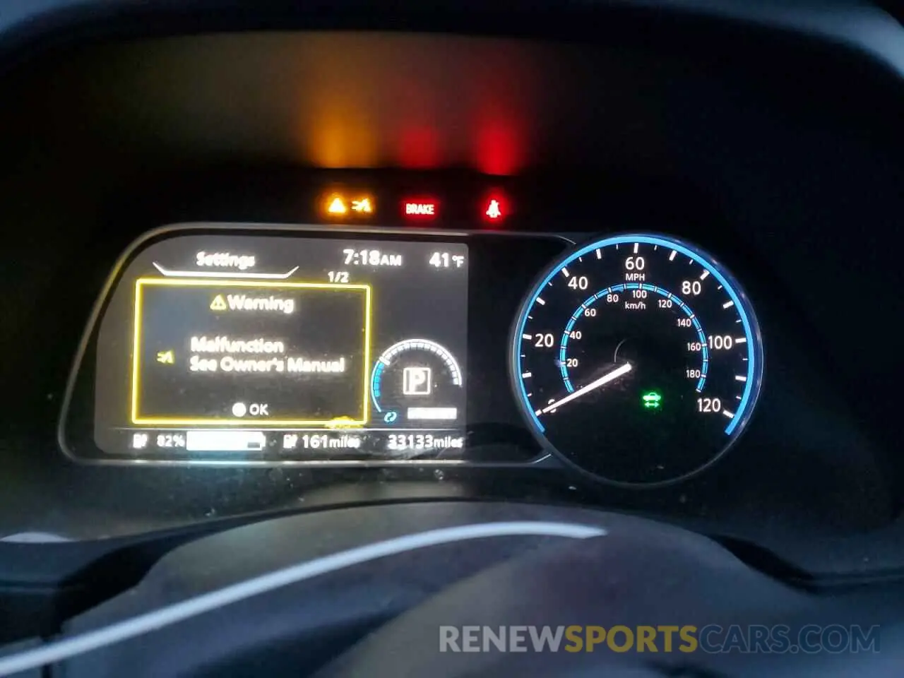 9 Фотография поврежденного автомобиля 1N4BZ1BV3MC555502 NISSAN LEAF 2021