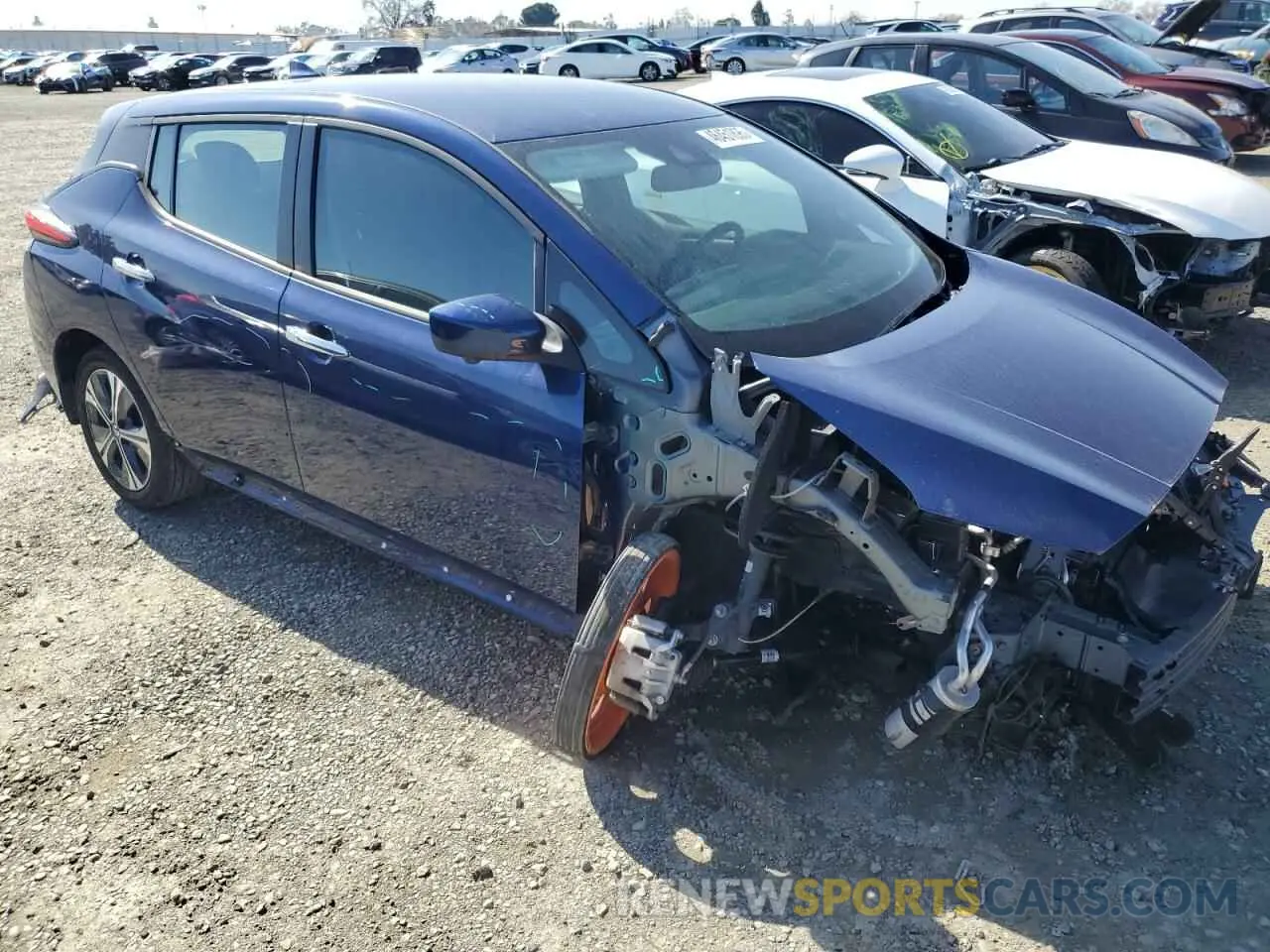 4 Photograph of a damaged car 1N4BZ1CV3MC551268 NISSAN LEAF 2021