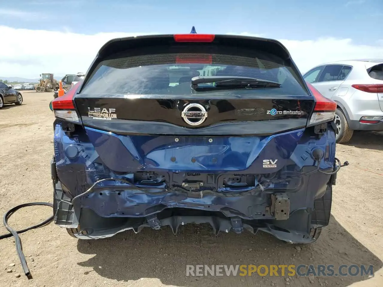 6 Photograph of a damaged car 1N4BZ1CV5MC555192 NISSAN LEAF 2021