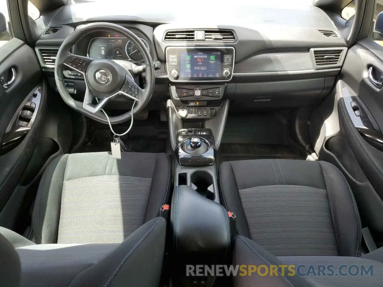 8 Photograph of a damaged car 1N4BZ1CV5MC555192 NISSAN LEAF 2021