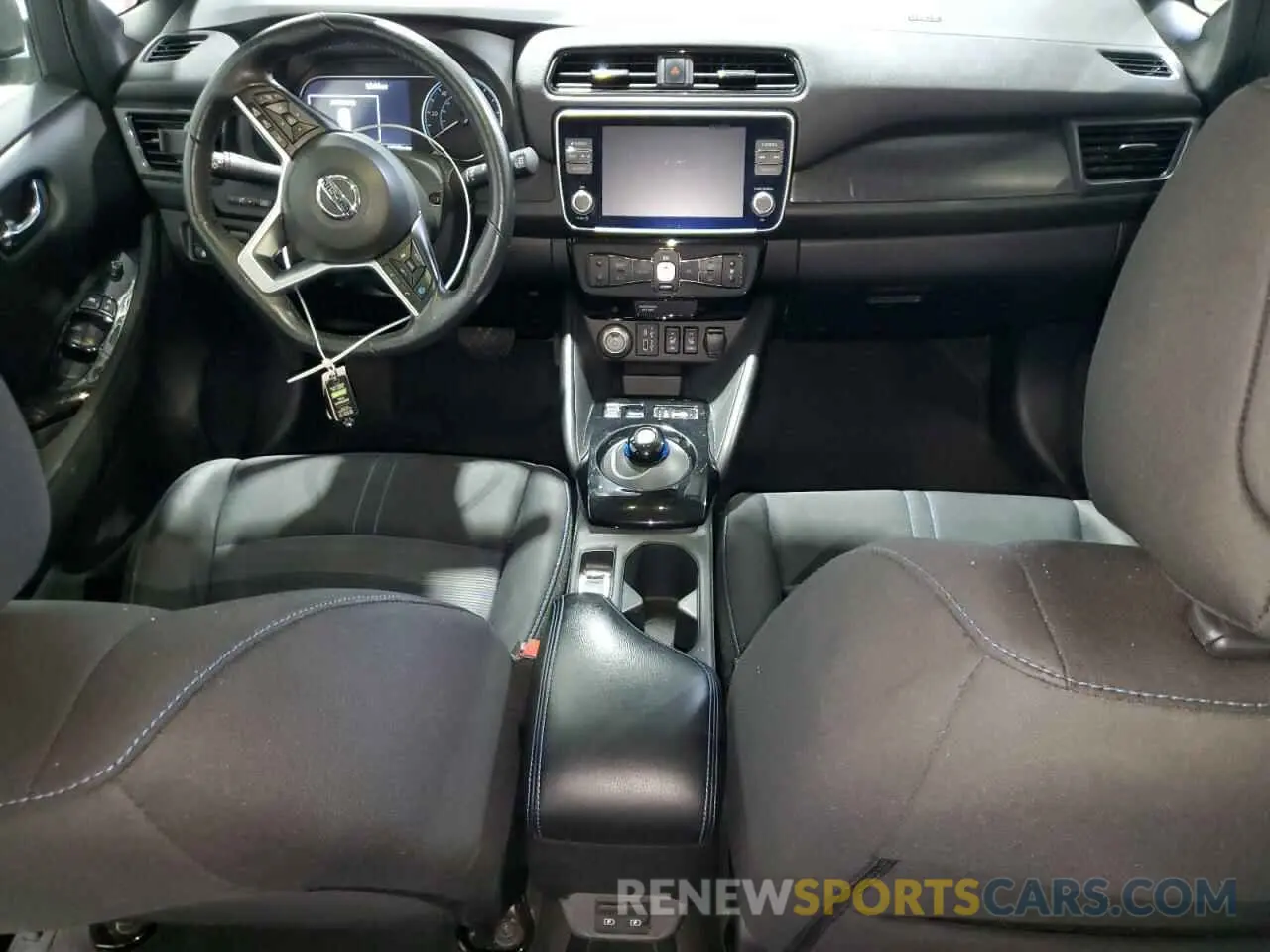 8 Фотография поврежденного автомобиля 1N4BZ1CV6MC553676 NISSAN LEAF 2021