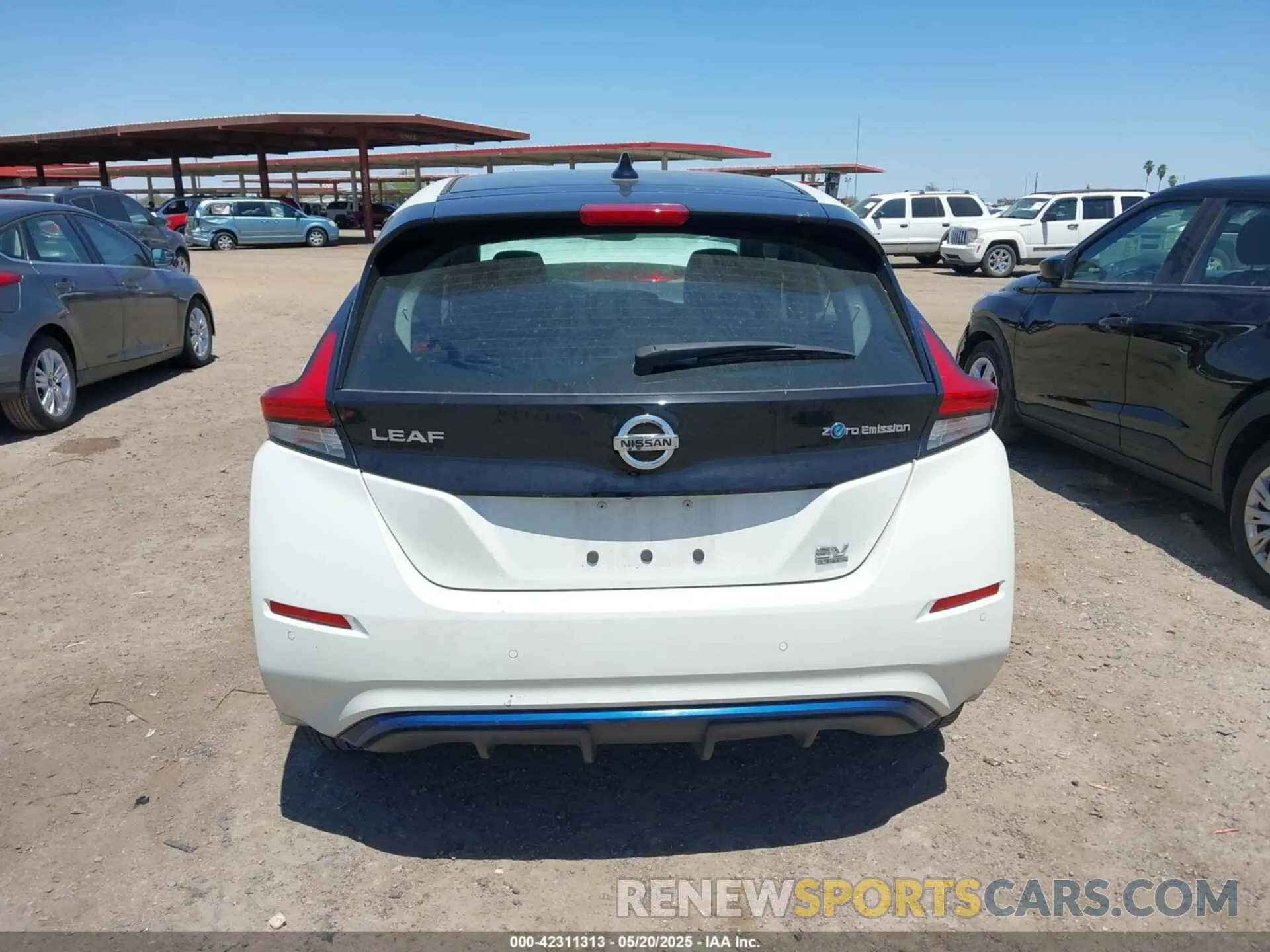 16 Фотография поврежденного автомобиля 1N4BZ1CV7MC551533 NISSAN LEAF 2021