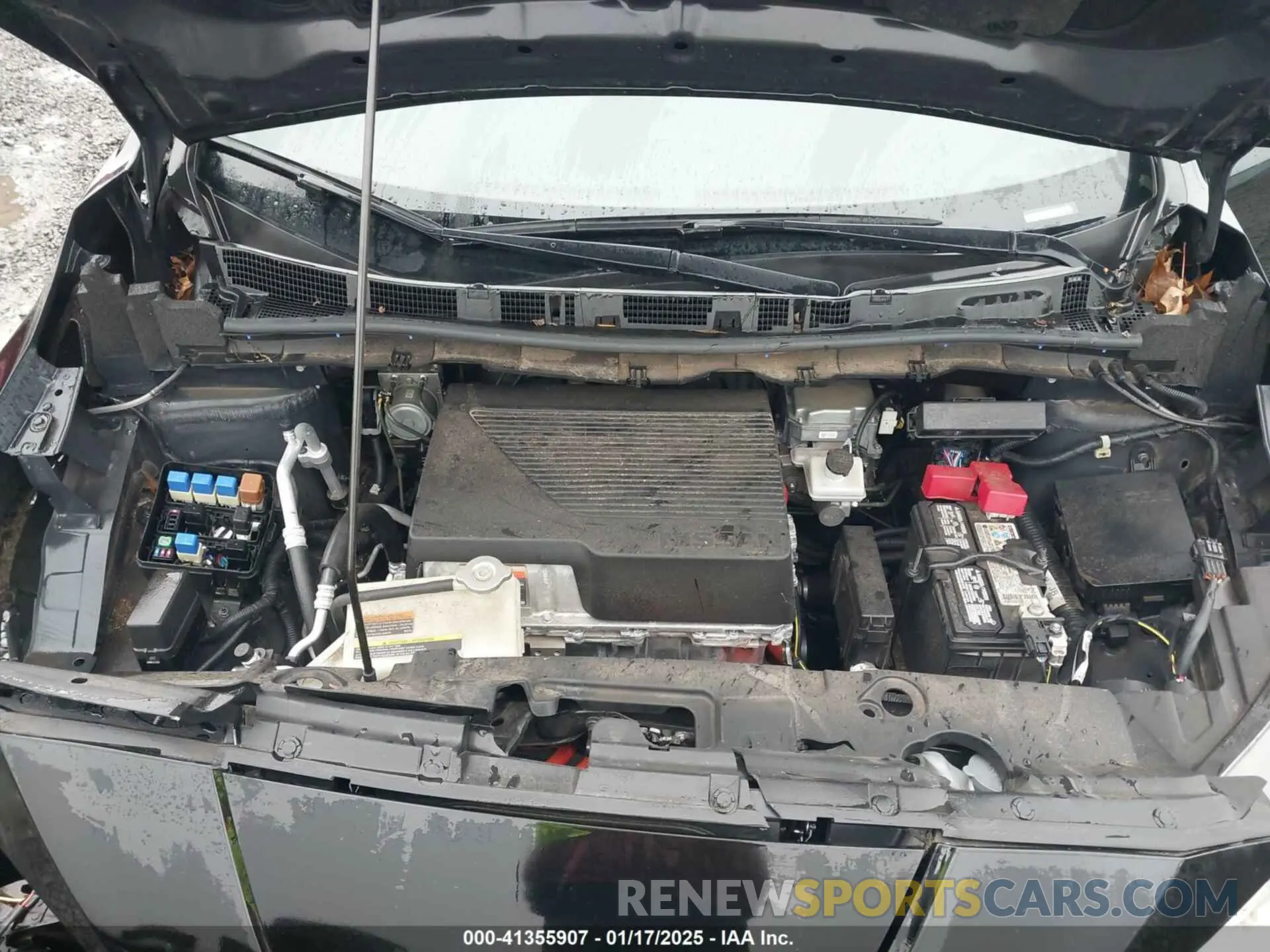 10 Фотография поврежденного автомобиля 1N4AZ1BV1NC562025 NISSAN LEAF 2022