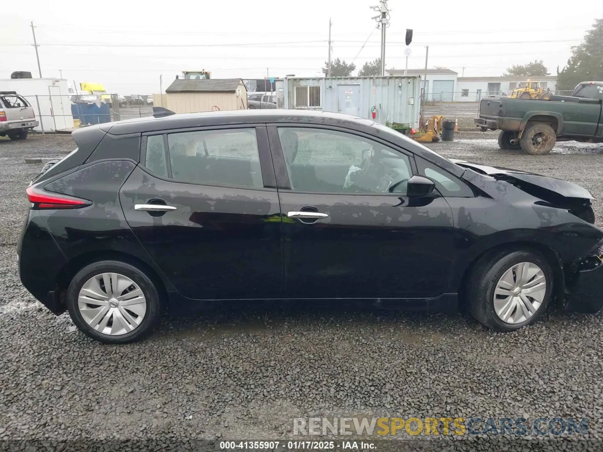 13 Фотография поврежденного автомобиля 1N4AZ1BV1NC562025 NISSAN LEAF 2022