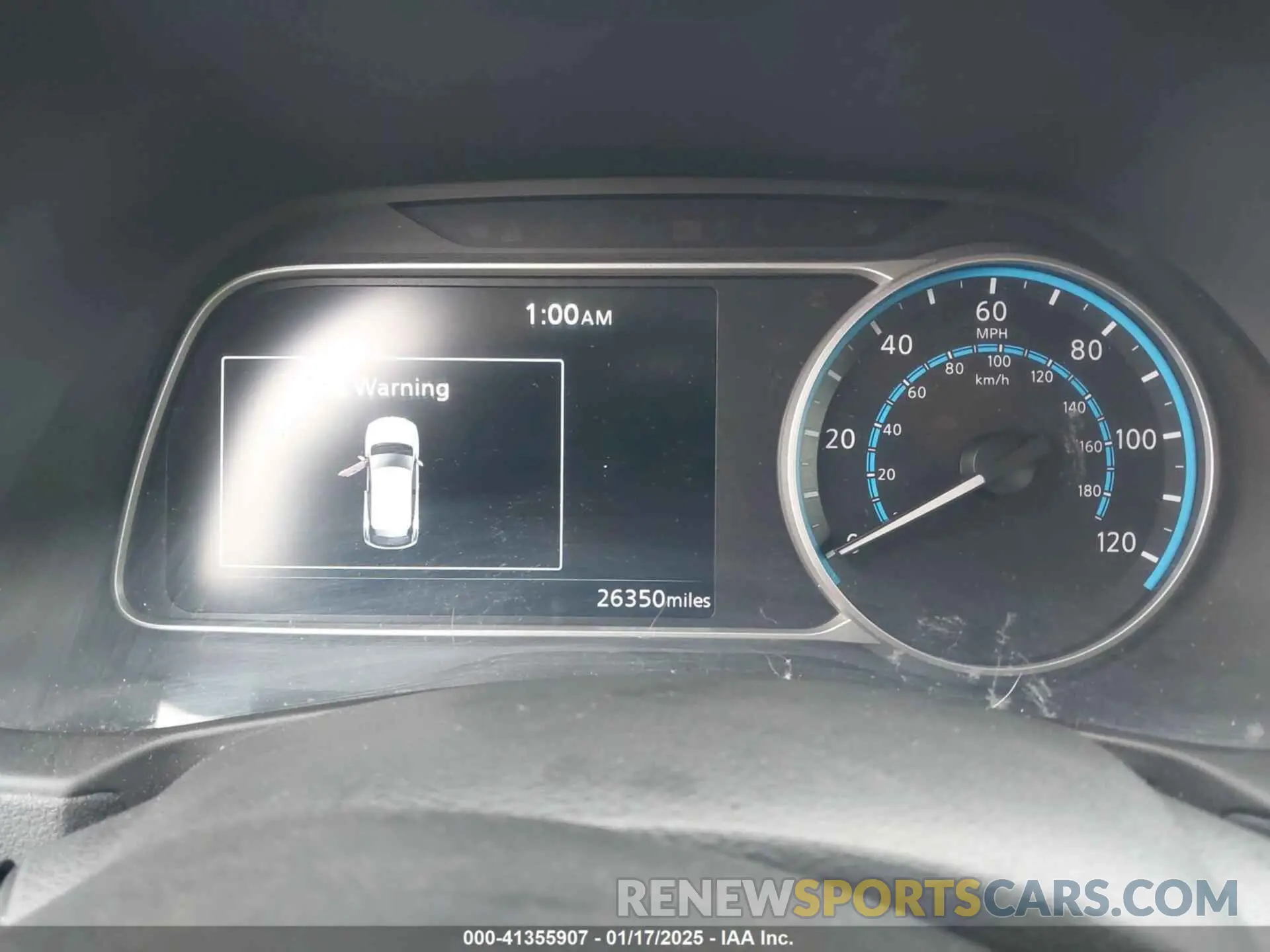 7 Фотография поврежденного автомобиля 1N4AZ1BV1NC562025 NISSAN LEAF 2022