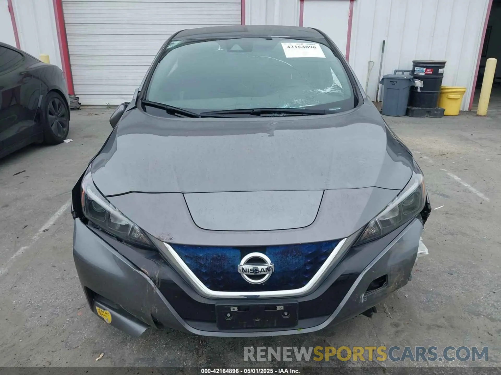 13 Фотография поврежденного автомобиля 1N4AZ1BV2NC557836 NISSAN LEAF 2022