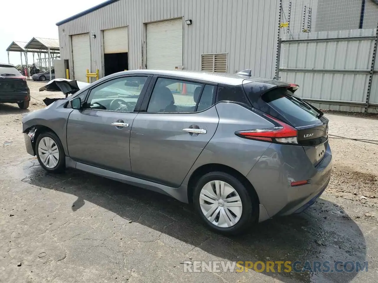 2 Photograph of a damaged car 1N4AZ1BV2NC558484 NISSAN LEAF 2022