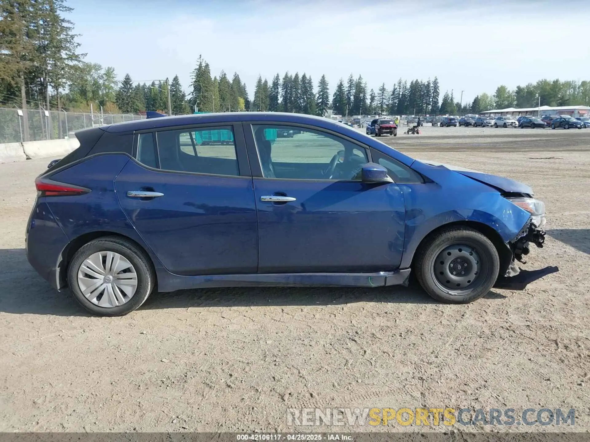 13 Фотография поврежденного автомобиля 1N4AZ1BV6NC555913 NISSAN LEAF 2022