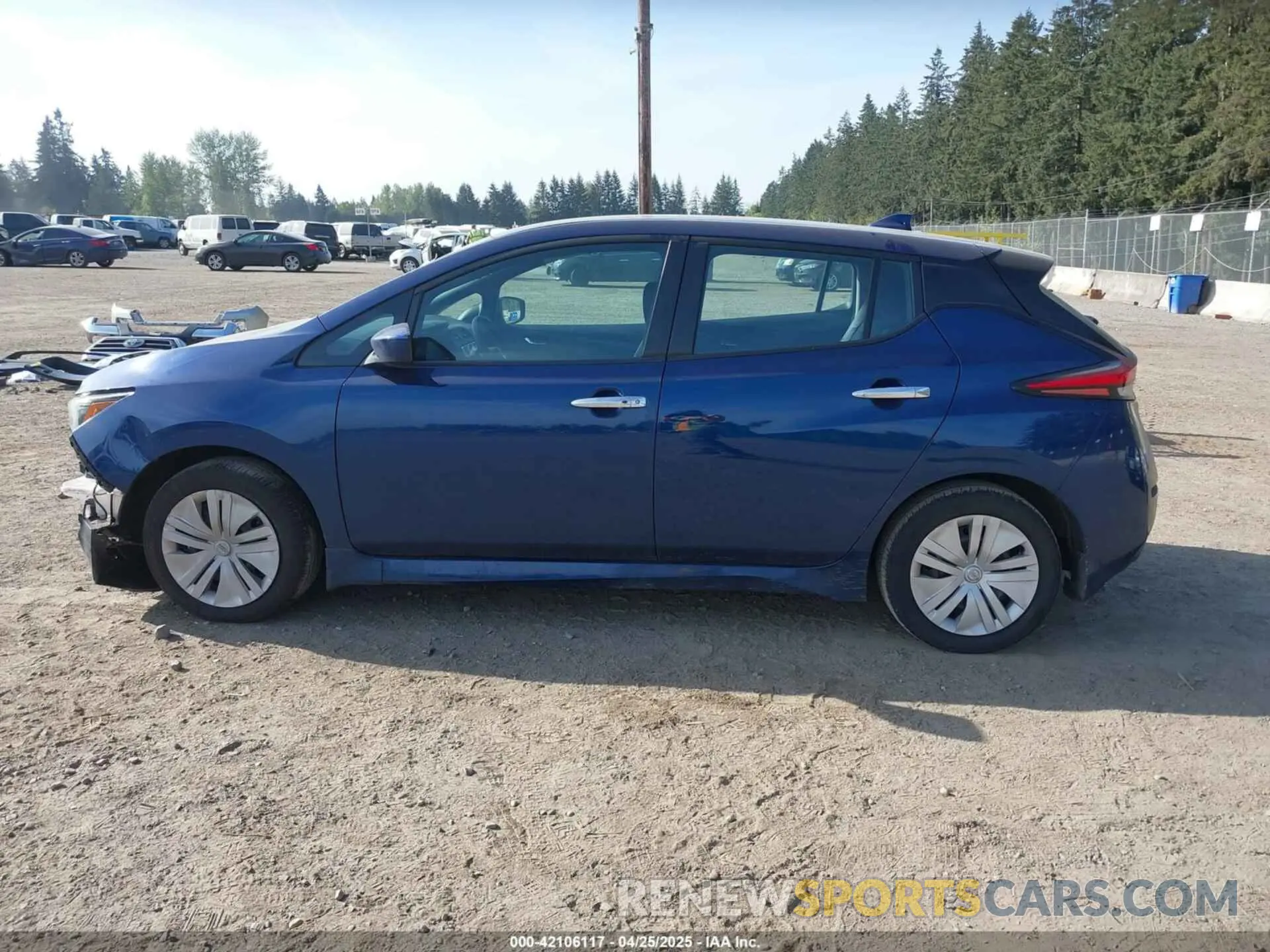 14 Фотография поврежденного автомобиля 1N4AZ1BV6NC555913 NISSAN LEAF 2022