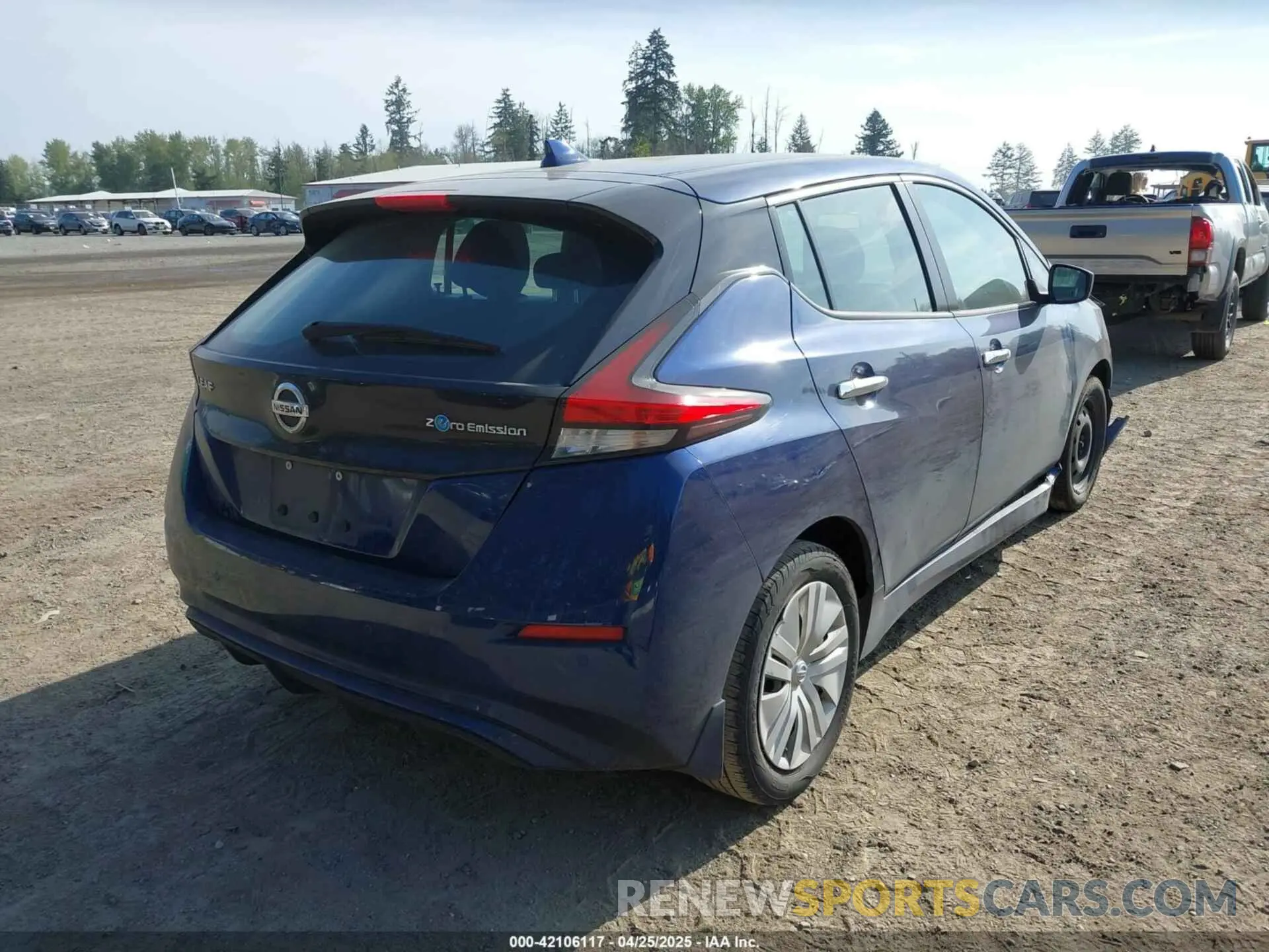 4 Фотография поврежденного автомобиля 1N4AZ1BV6NC555913 NISSAN LEAF 2022