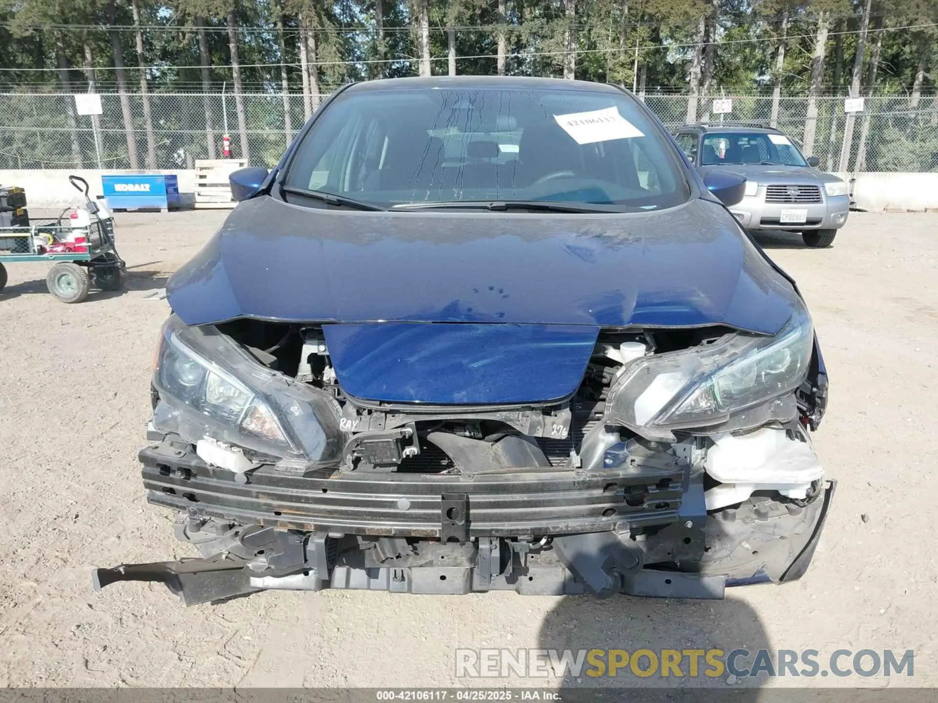 6 Фотография поврежденного автомобиля 1N4AZ1BV6NC555913 NISSAN LEAF 2022